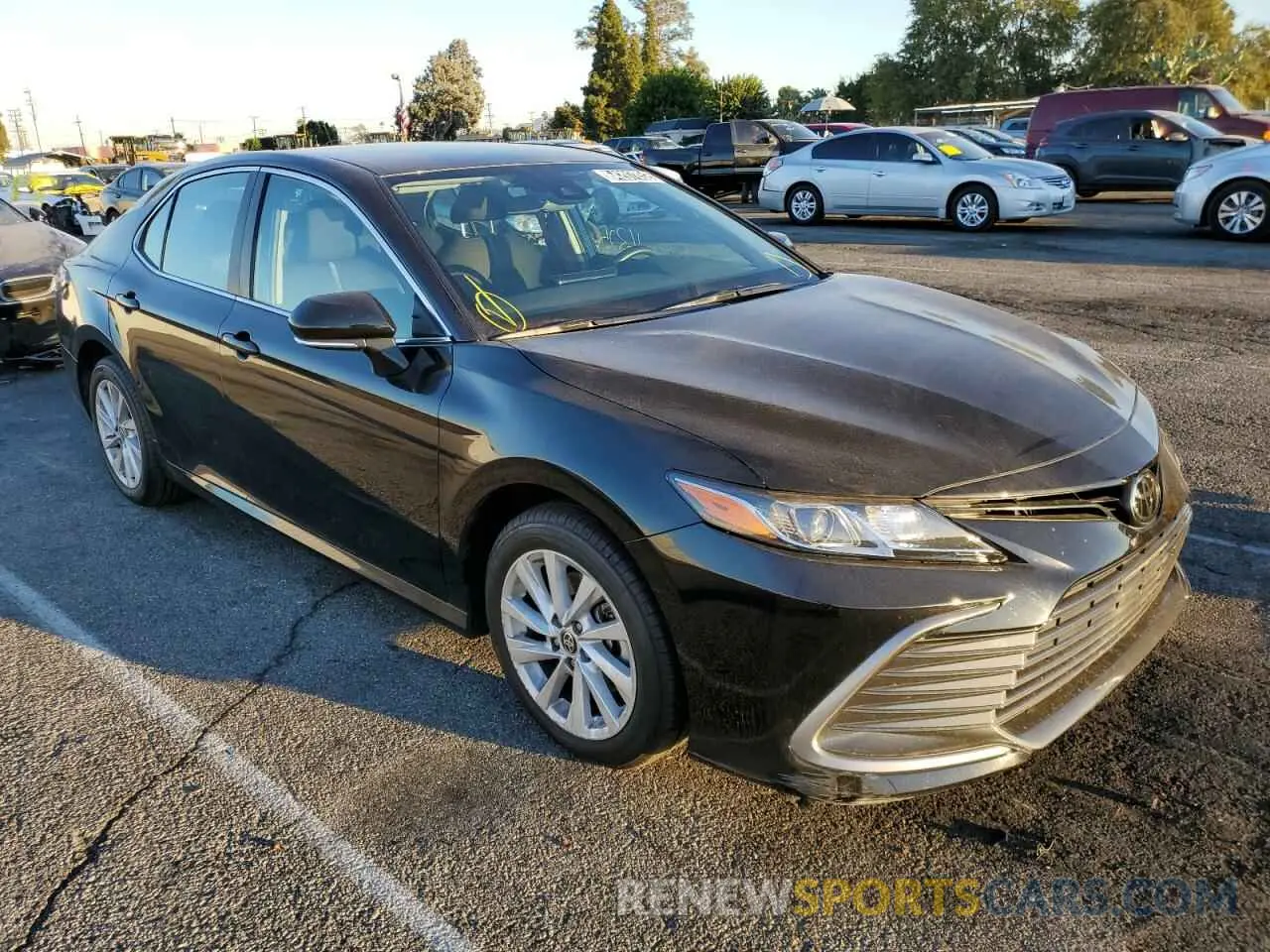 4 fotografías del automóvil dañado 4T1C11BK3NU061658 TOYOTA CAMRY 2022