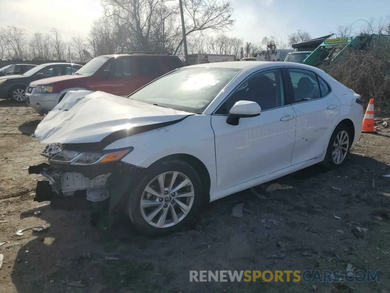 1 fotografías del automóvil dañado 4T1C11BK4NU061541 TOYOTA CAMRY 2022