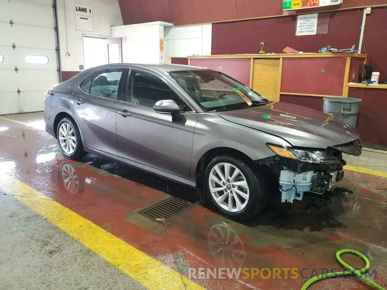 4 fotografías del automóvil dañado 4T1C11BK7NU059430 TOYOTA CAMRY 2022