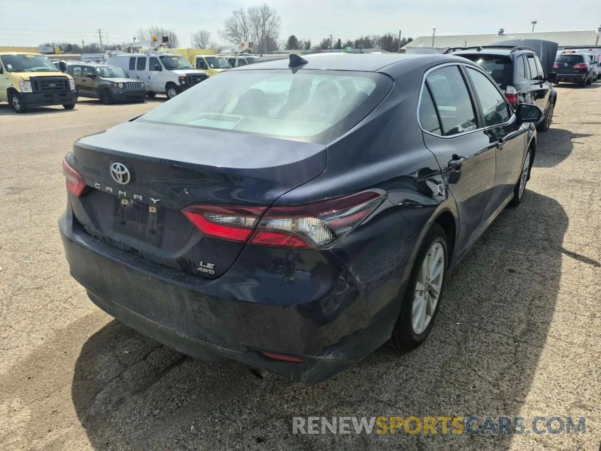 12 fotografías del automóvil dañado 4T1C11BK8NU058531 TOYOTA CAMRY 2022