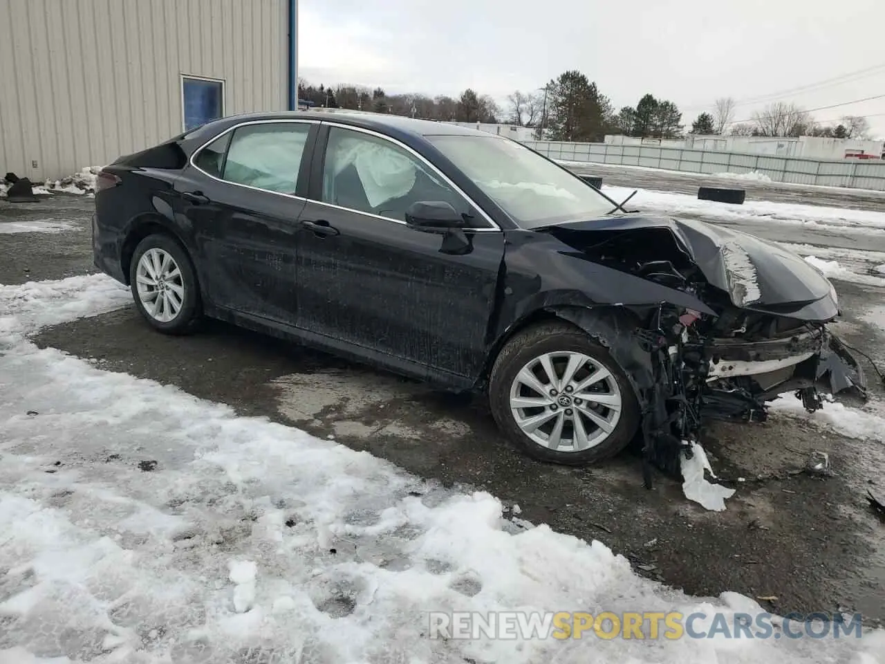 4 fotografías del automóvil dañado 4T1C11BK9NU060420 TOYOTA CAMRY 2022