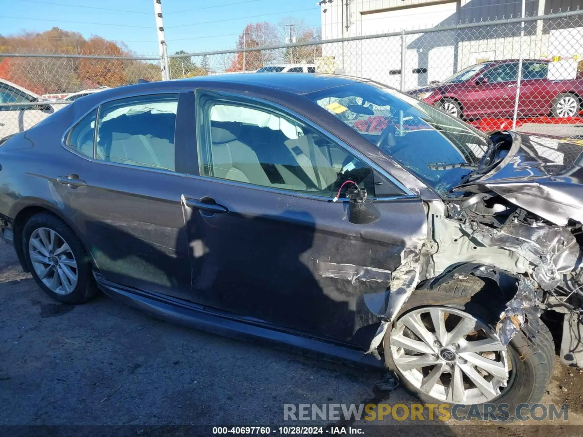 14 fotografías del automóvil dañado 4T1C11BKXNU063858 TOYOTA CAMRY 2022