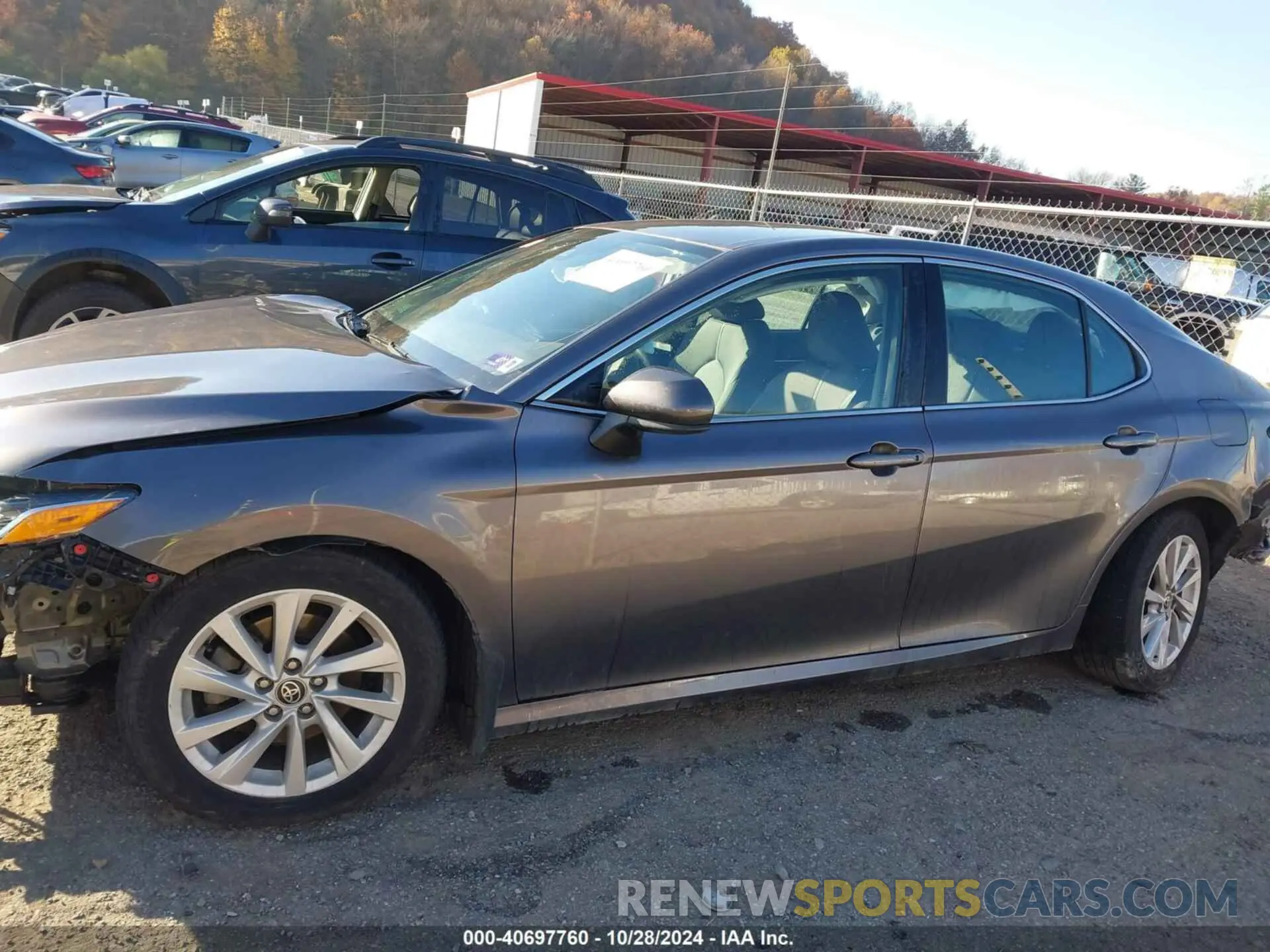 15 fotografías del automóvil dañado 4T1C11BKXNU063858 TOYOTA CAMRY 2022