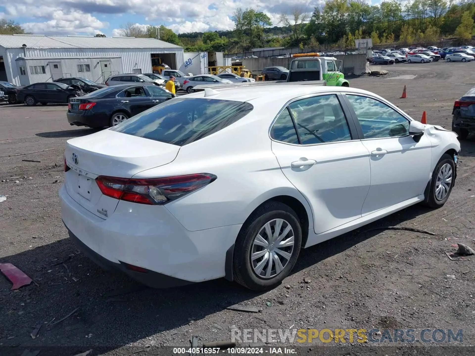 4 fotografías del automóvil dañado 4T1C31AK0NU573308 TOYOTA CAMRY 2022