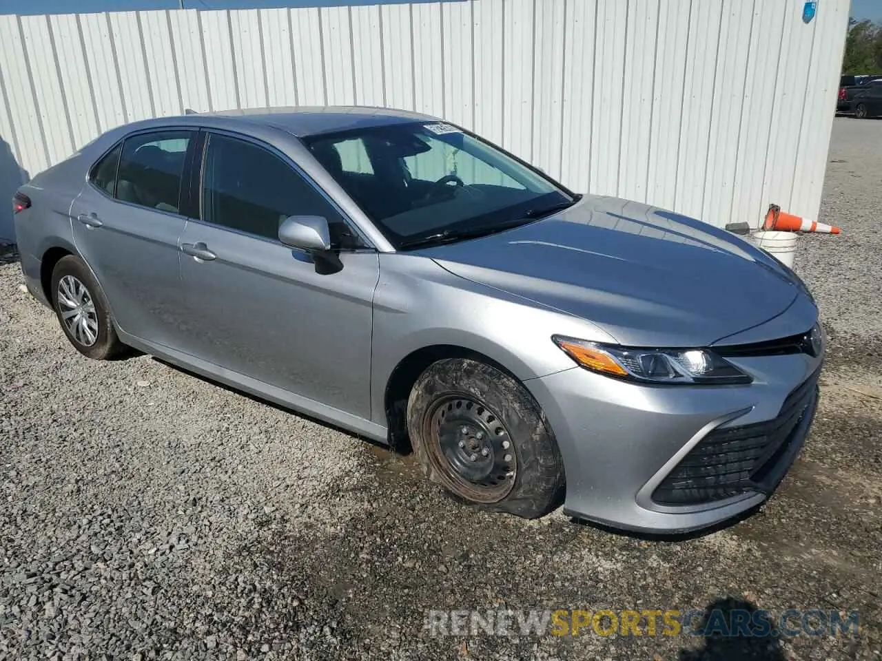 4 fotografías del automóvil dañado 4T1C31AK1NU591283 TOYOTA CAMRY 2022