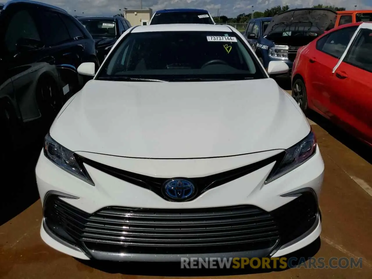 5 fotografías del automóvil dañado 4T1C31AK1NU595043 TOYOTA CAMRY 2022