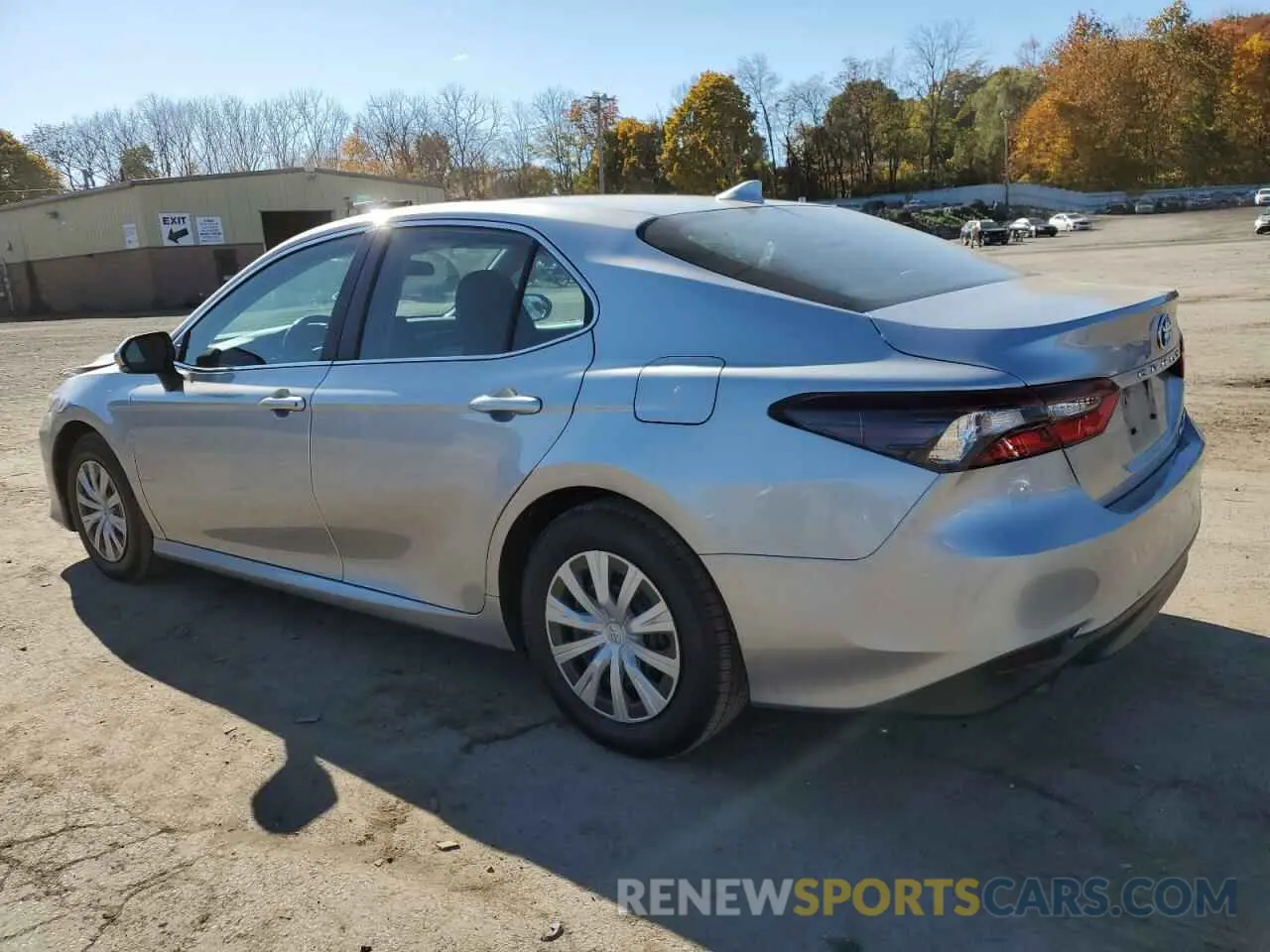 2 fotografías del automóvil dañado 4T1C31AK2NU599036 TOYOTA CAMRY 2022