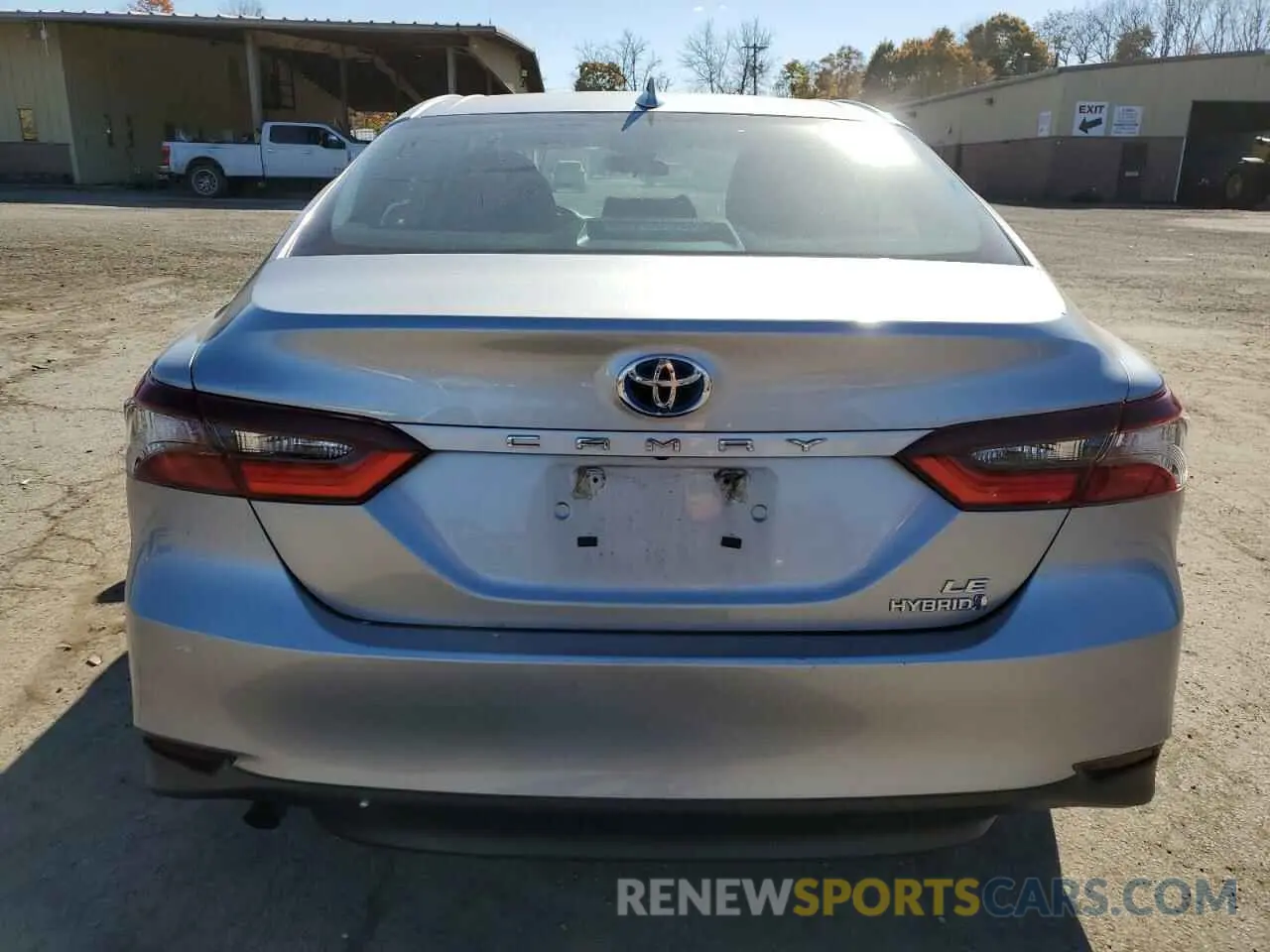 6 fotografías del automóvil dañado 4T1C31AK2NU599036 TOYOTA CAMRY 2022