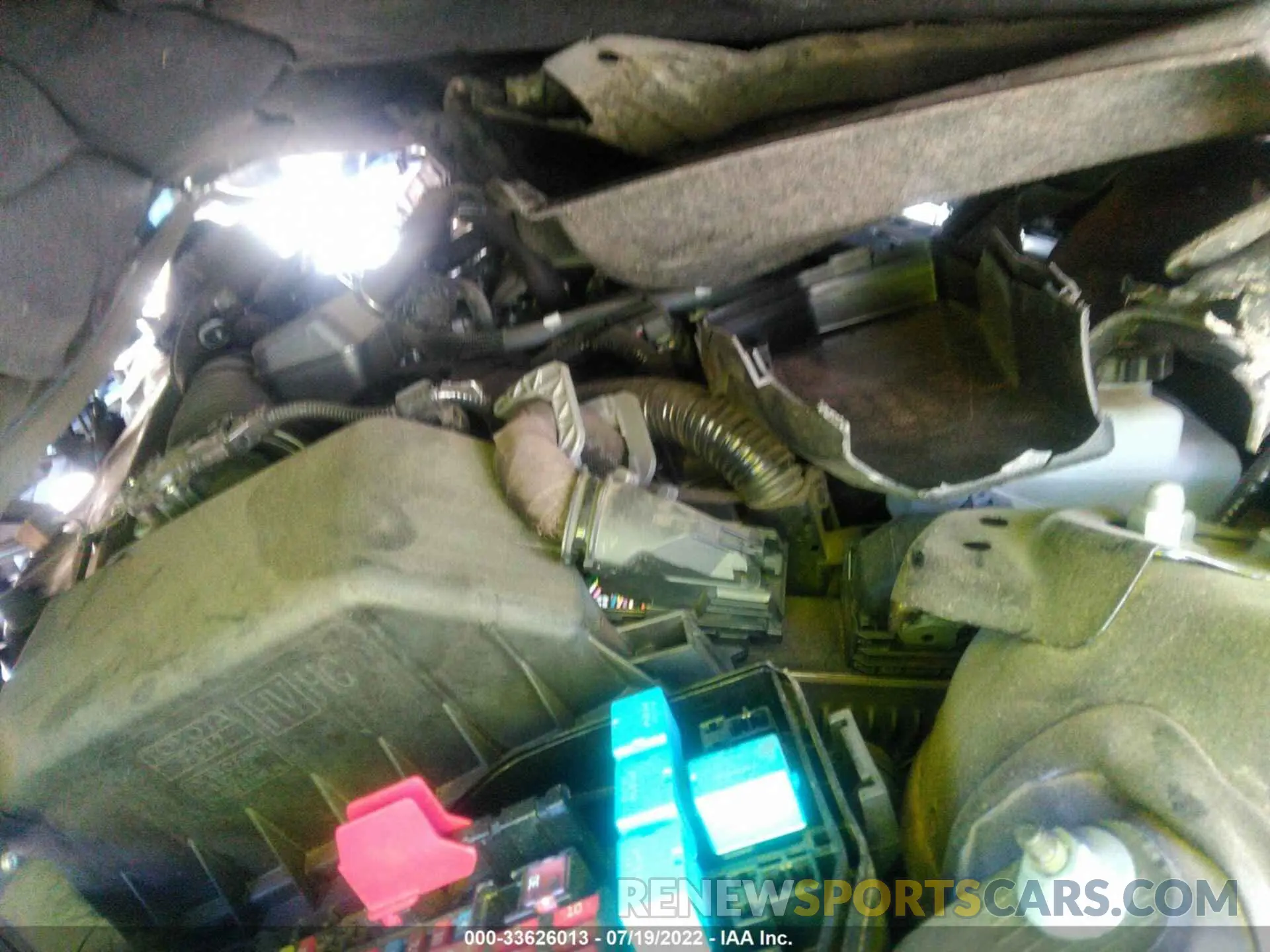 10 fotografías del automóvil dañado 4T1C31AK3NU574047 TOYOTA CAMRY 2022