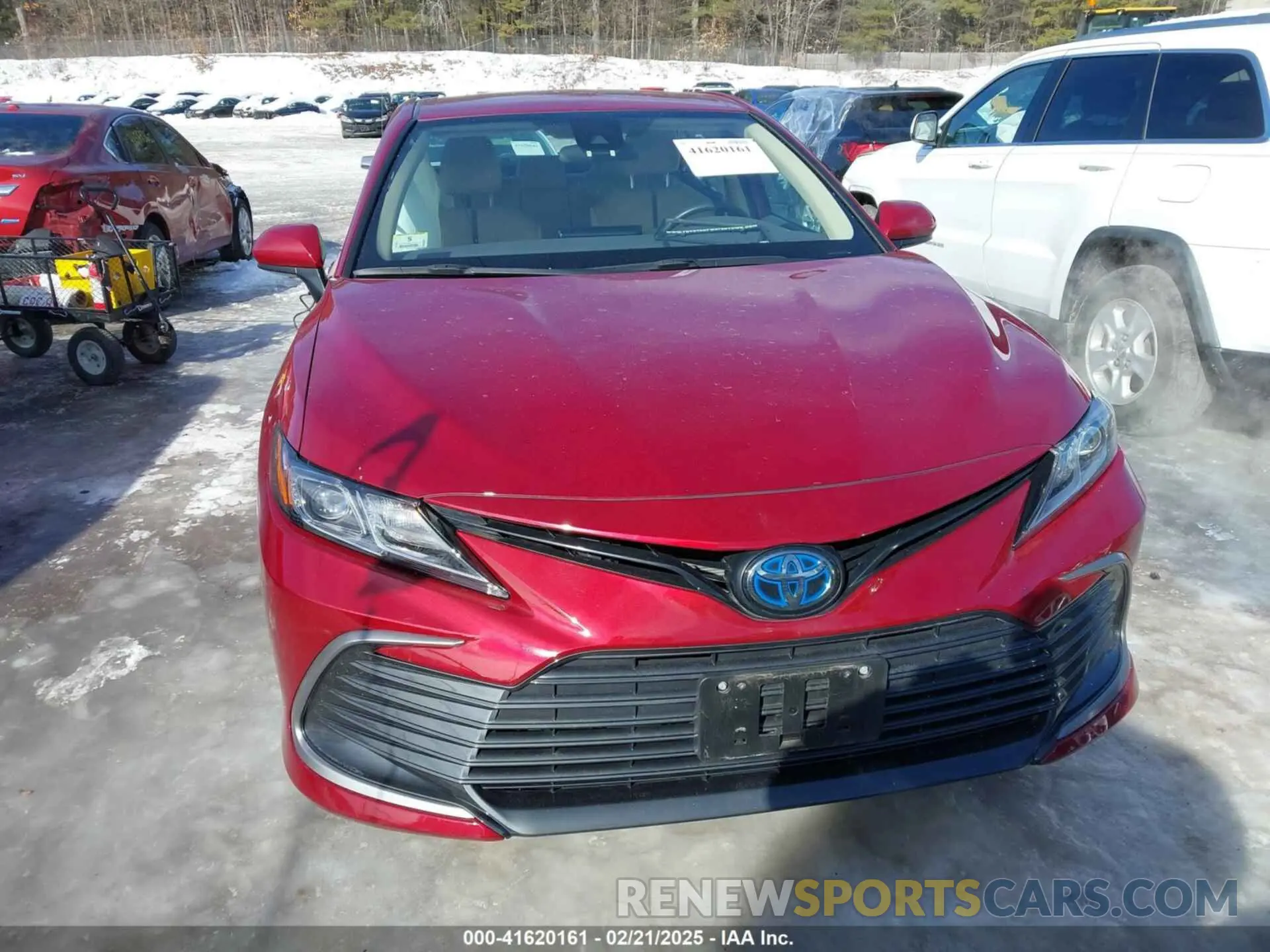 12 fotografías del automóvil dañado 4T1C31AK3NU590135 TOYOTA CAMRY 2022
