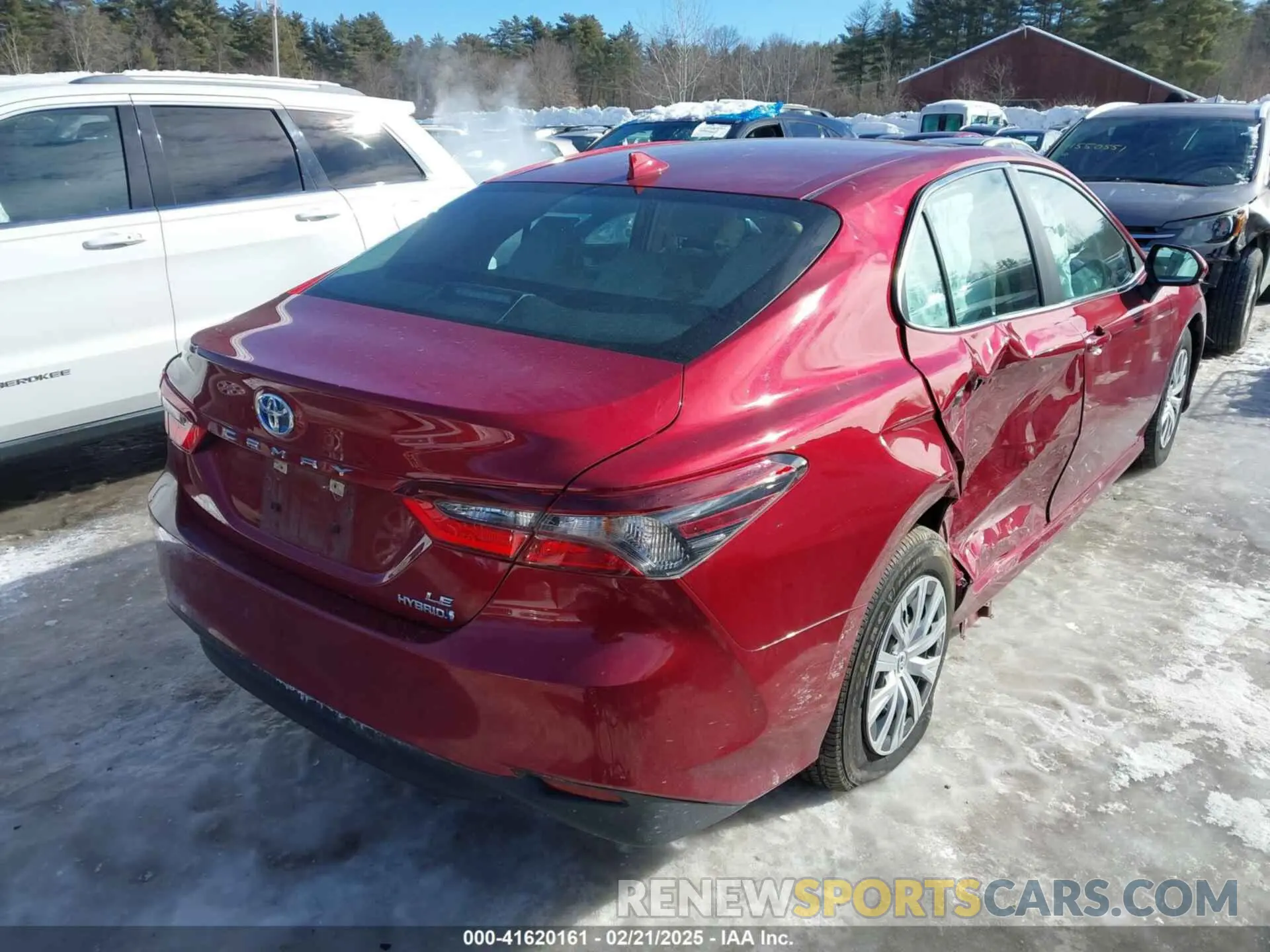4 fotografías del automóvil dañado 4T1C31AK3NU590135 TOYOTA CAMRY 2022