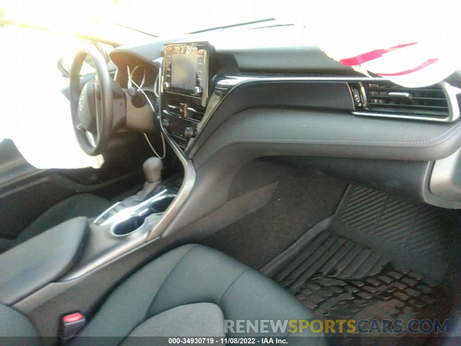 5 fotografías del automóvil dañado 4T1C31AK4NU037901 TOYOTA CAMRY 2022