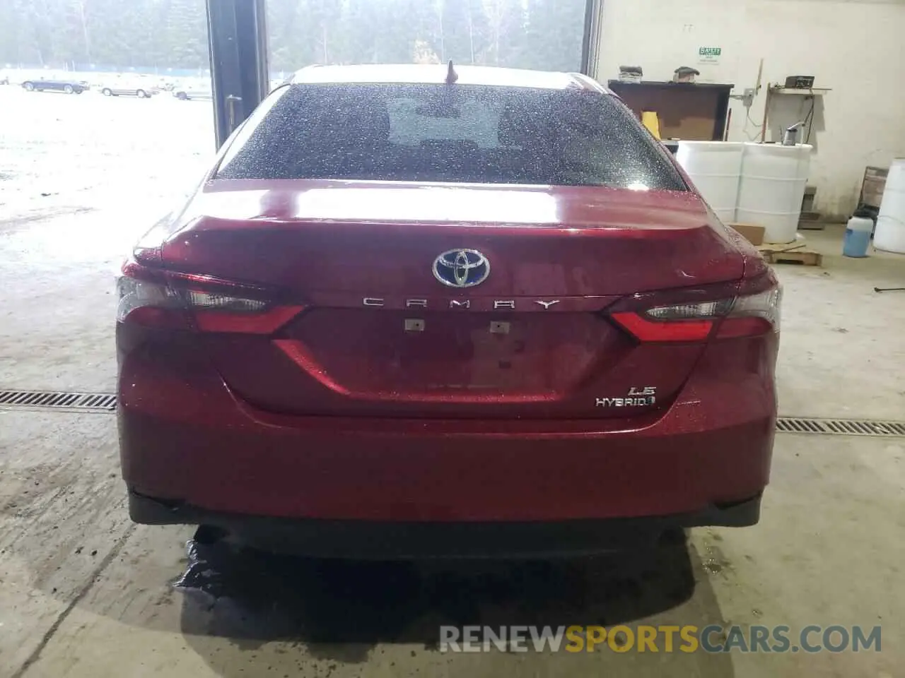 6 fotografías del automóvil dañado 4T1C31AK4NU570752 TOYOTA CAMRY 2022