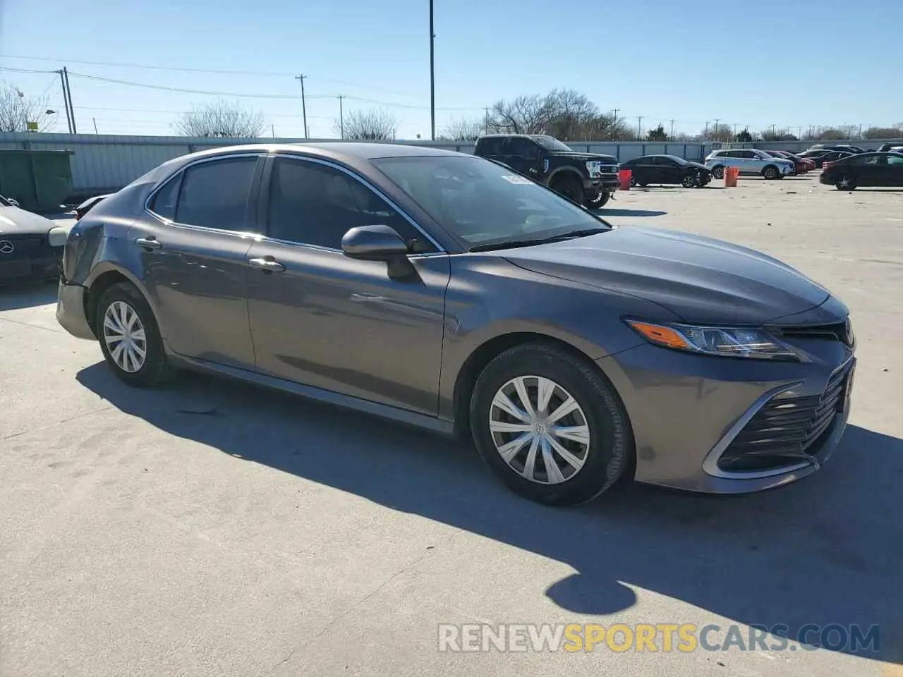 4 fotografías del automóvil dañado 4T1C31AK4NU578785 TOYOTA CAMRY 2022