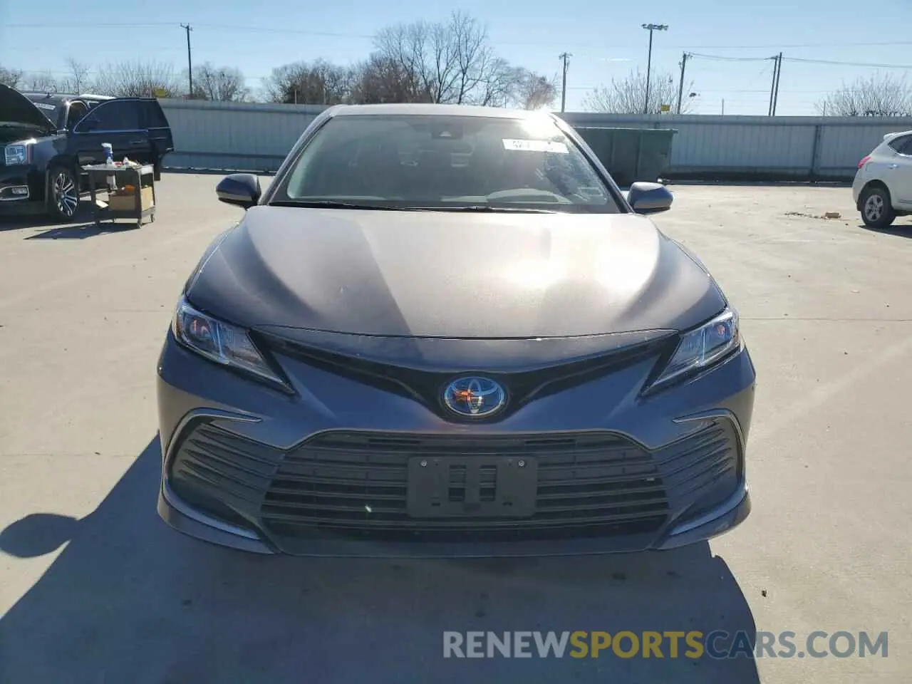 5 fotografías del automóvil dañado 4T1C31AK4NU578785 TOYOTA CAMRY 2022