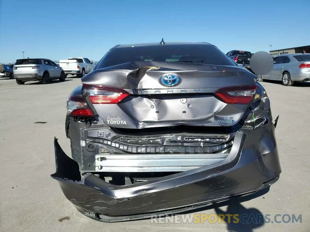 6 fotografías del automóvil dañado 4T1C31AK4NU578785 TOYOTA CAMRY 2022