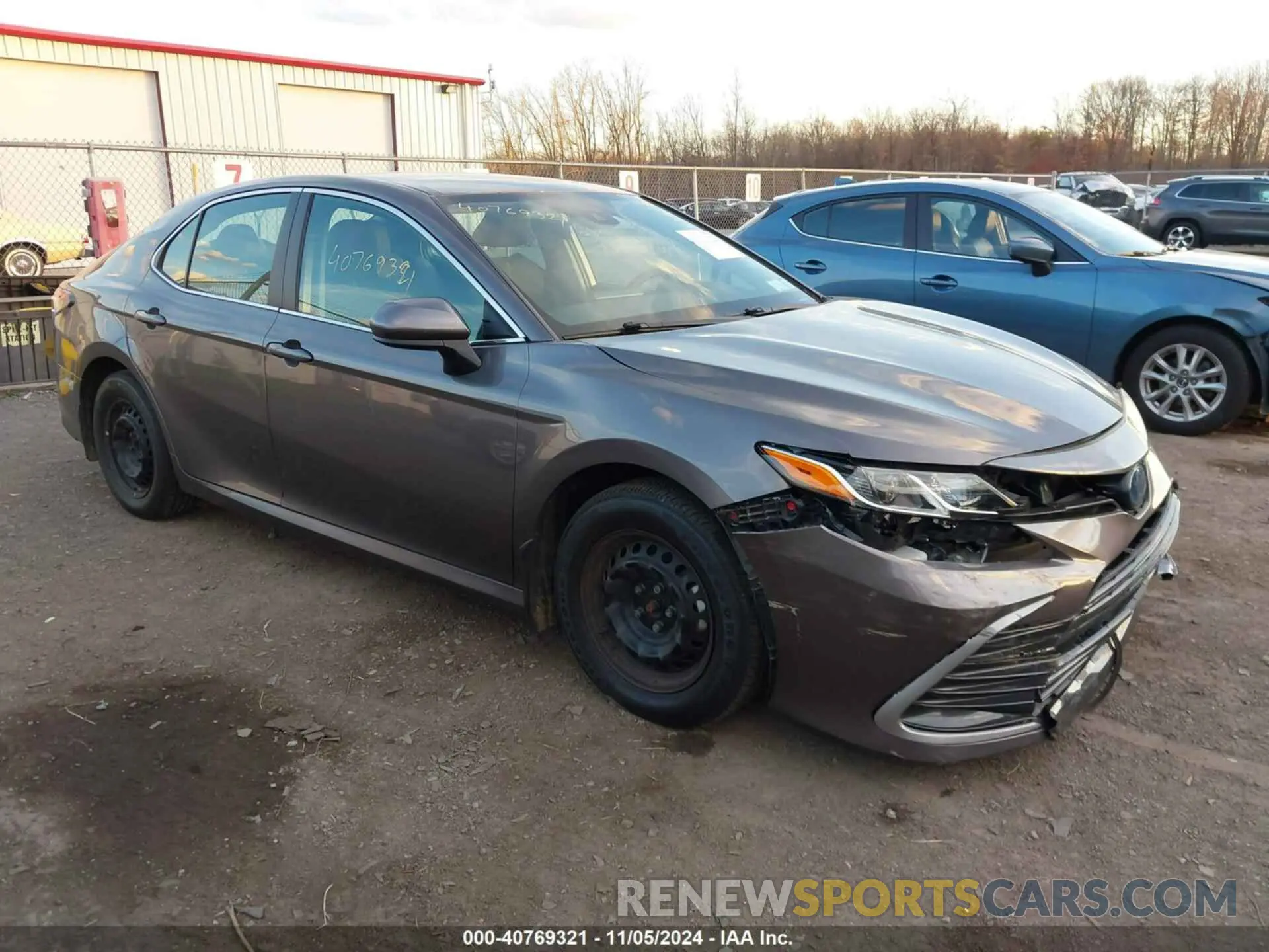 1 fotografías del automóvil dañado 4T1C31AK4NU594078 TOYOTA CAMRY 2022