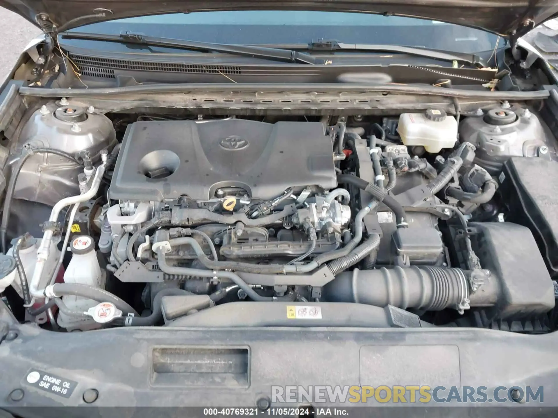 10 fotografías del automóvil dañado 4T1C31AK4NU594078 TOYOTA CAMRY 2022