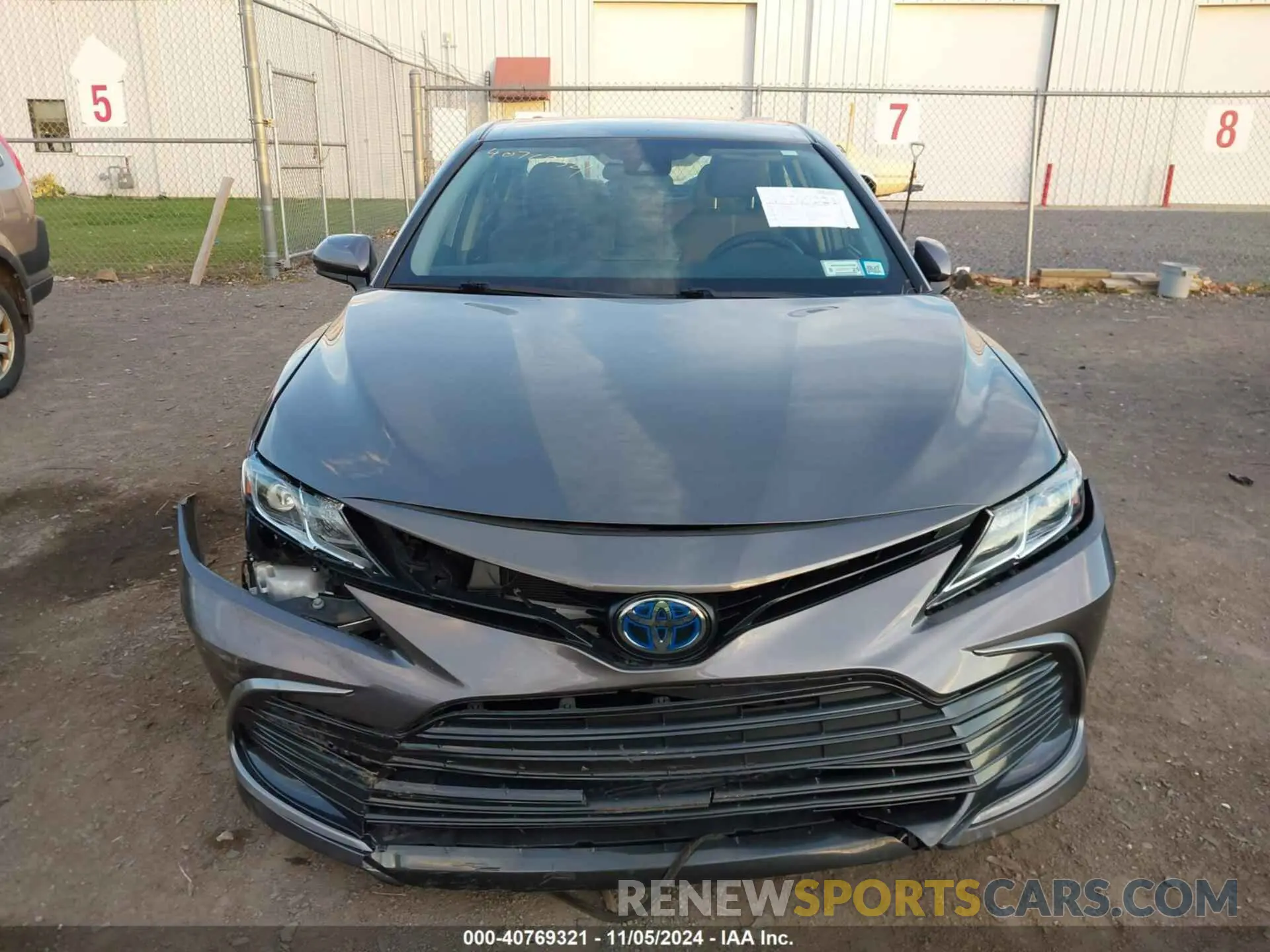 12 fotografías del automóvil dañado 4T1C31AK4NU594078 TOYOTA CAMRY 2022