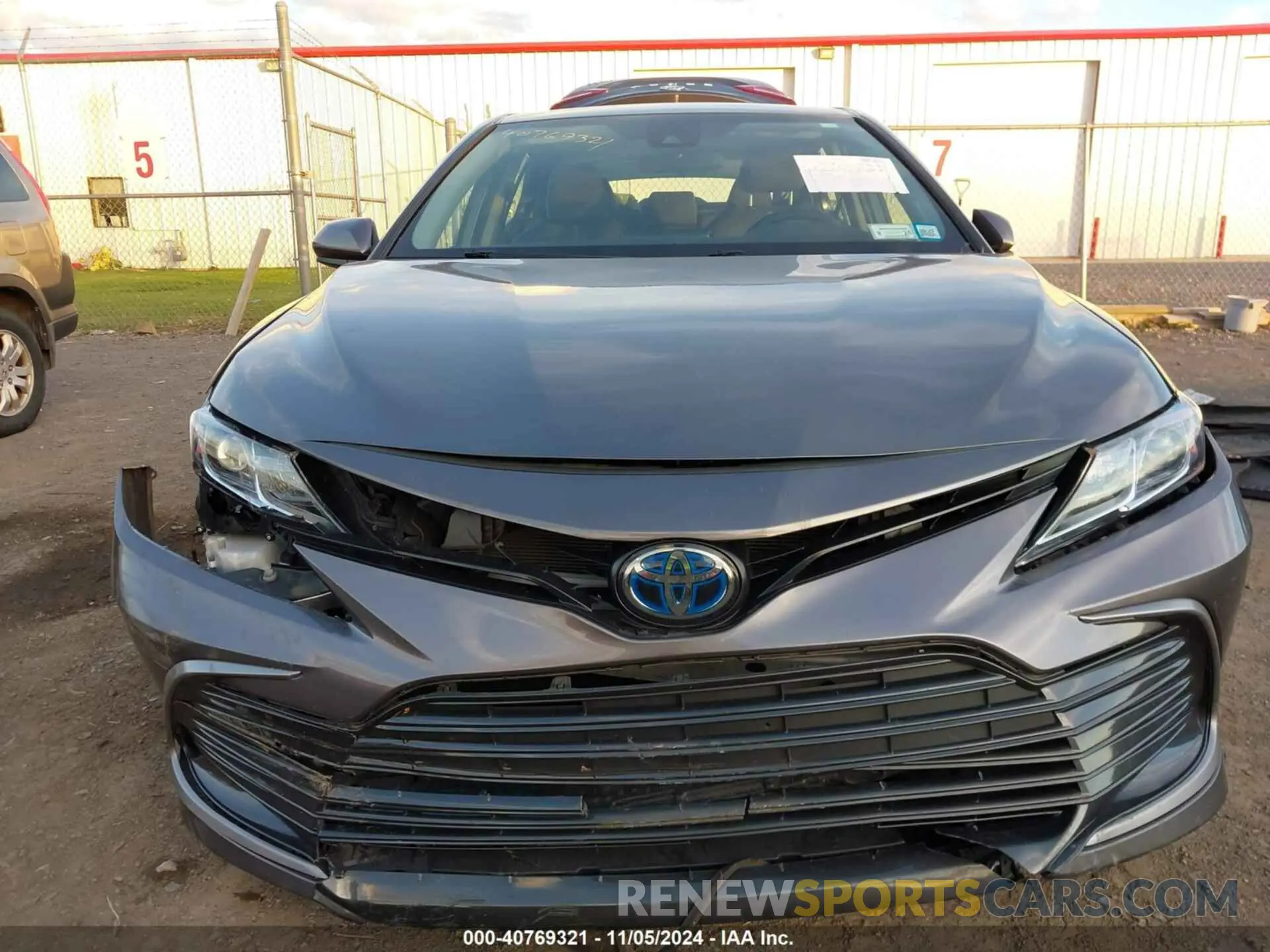 6 fotografías del automóvil dañado 4T1C31AK4NU594078 TOYOTA CAMRY 2022