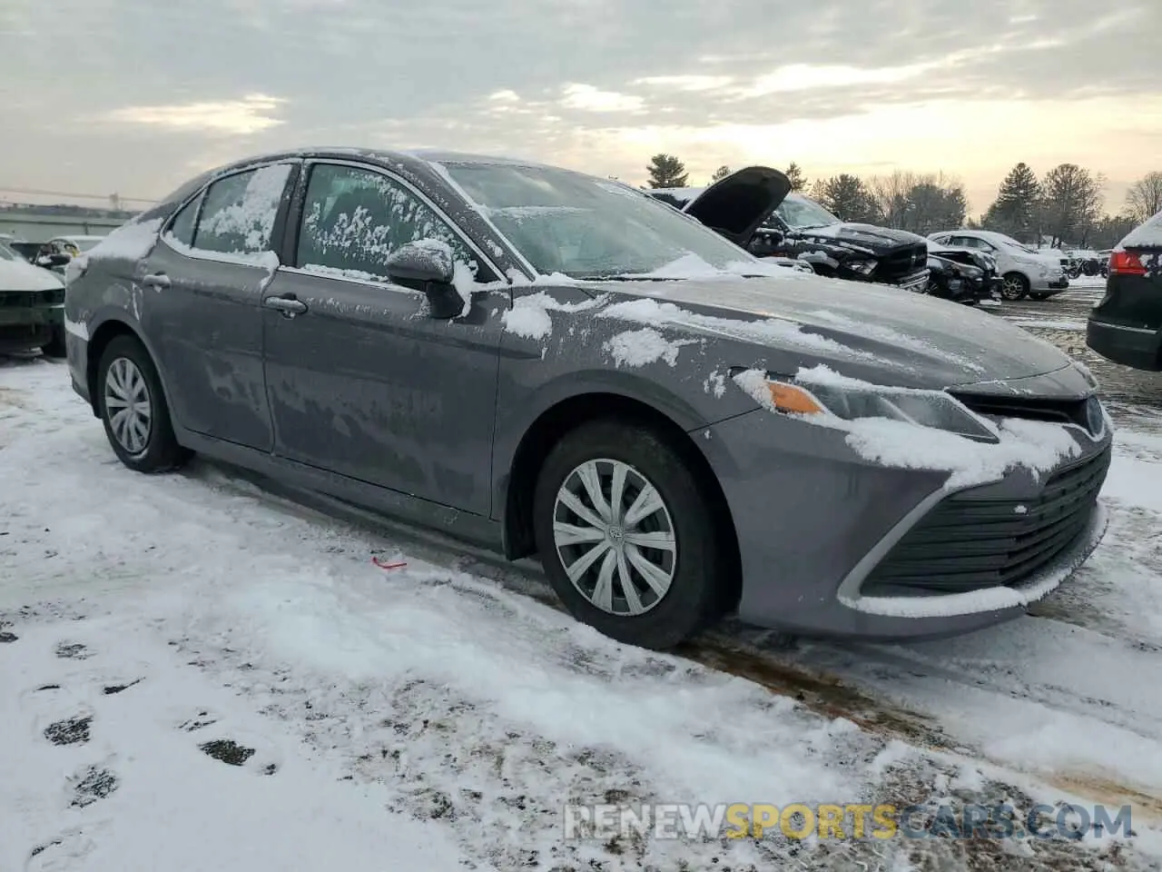 4 fotografías del automóvil dañado 4T1C31AK4NU596736 TOYOTA CAMRY 2022
