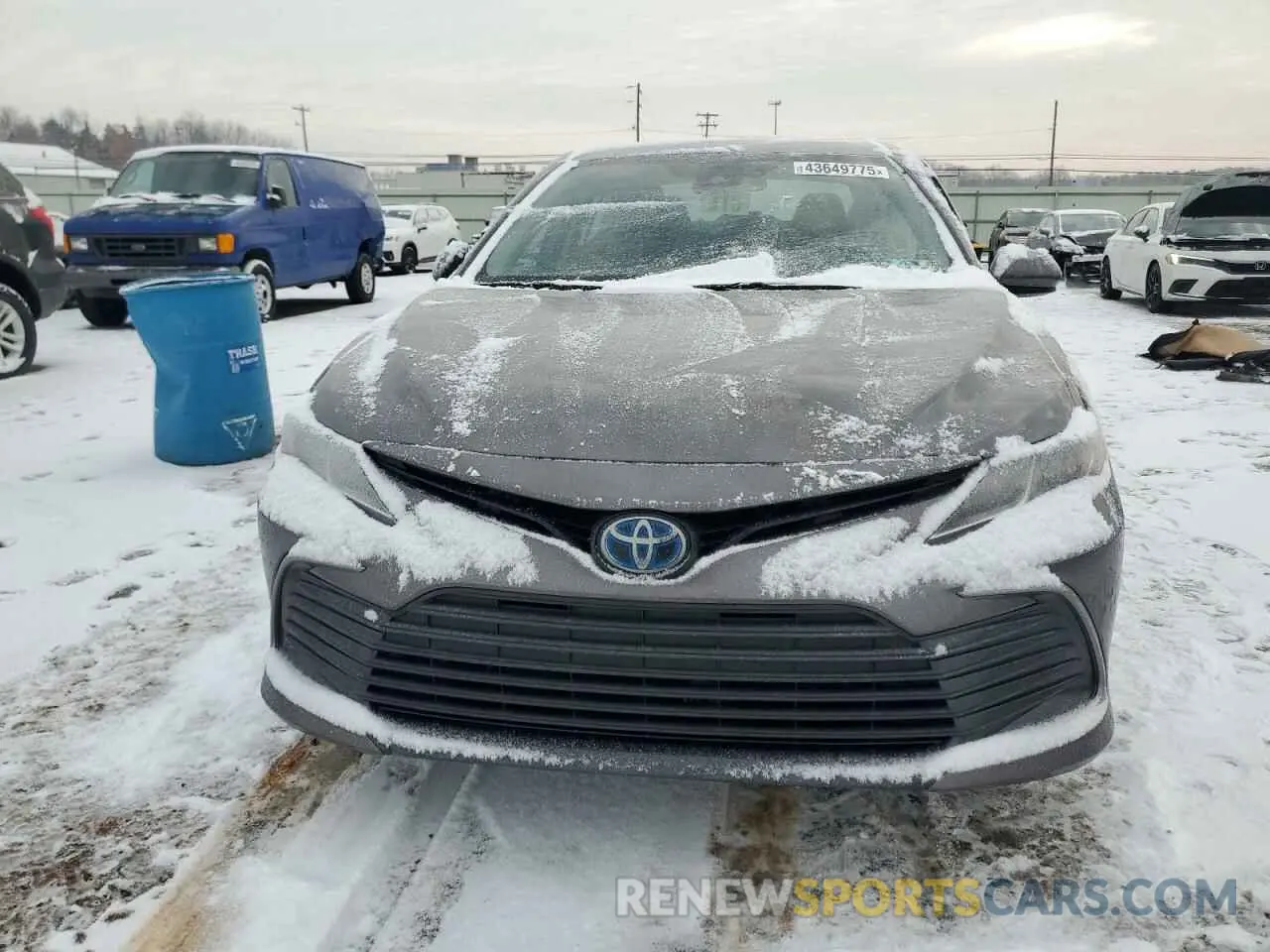 5 fotografías del automóvil dañado 4T1C31AK4NU596736 TOYOTA CAMRY 2022