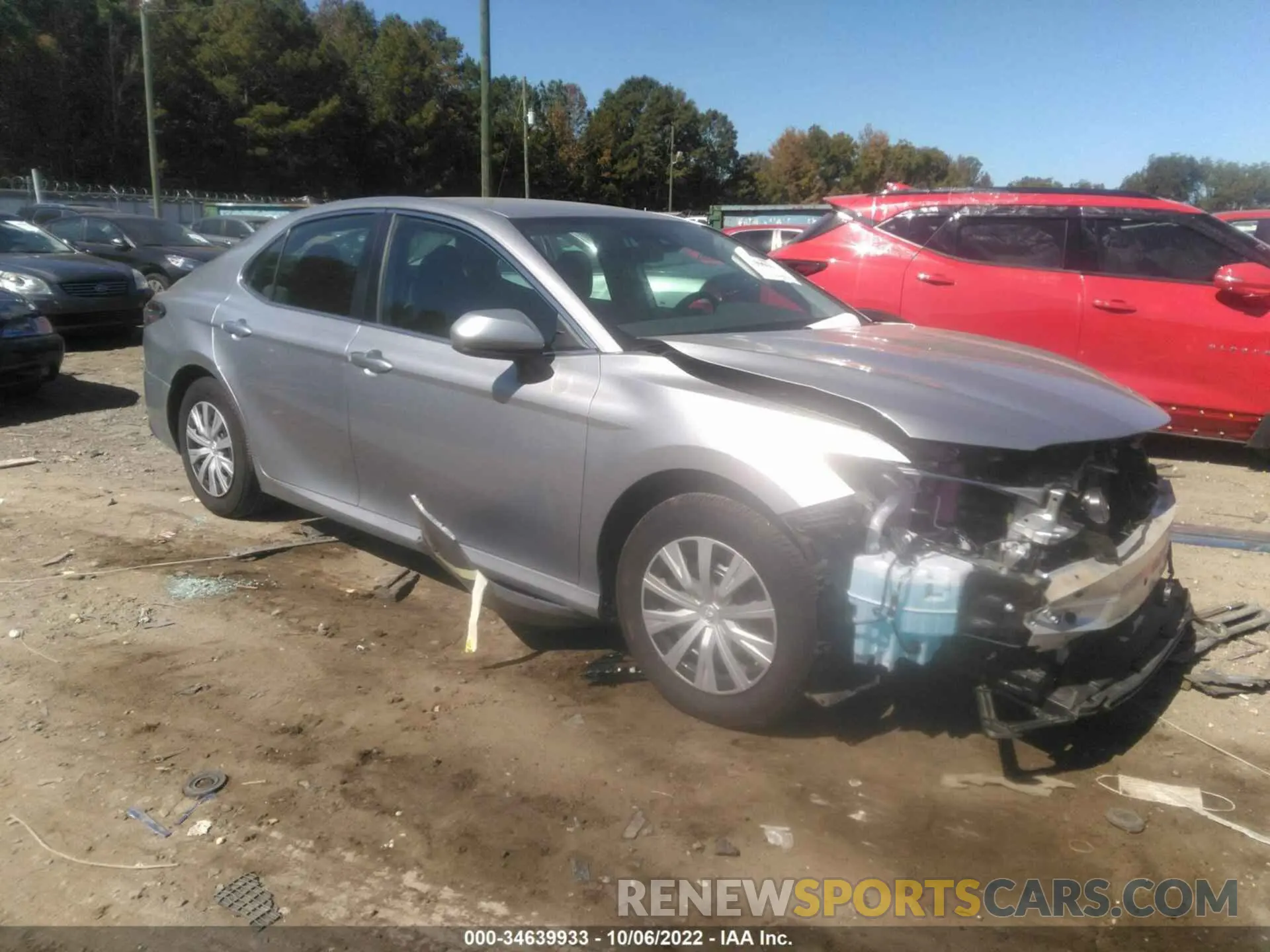 1 fotografías del automóvil dañado 4T1C31AK5NU572803 TOYOTA CAMRY 2022