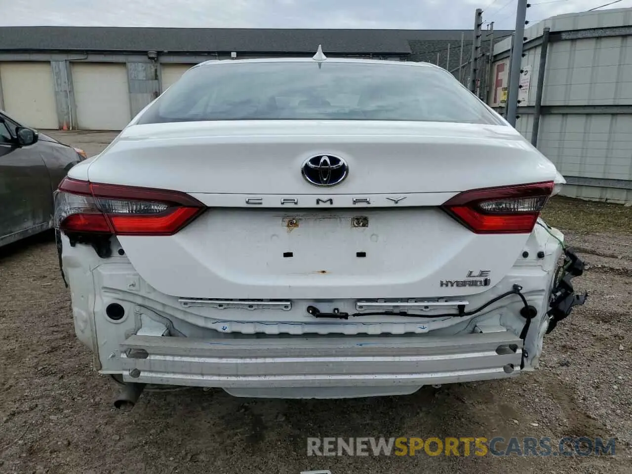 6 fotografías del automóvil dañado 4T1C31AK5NU577791 TOYOTA CAMRY 2022