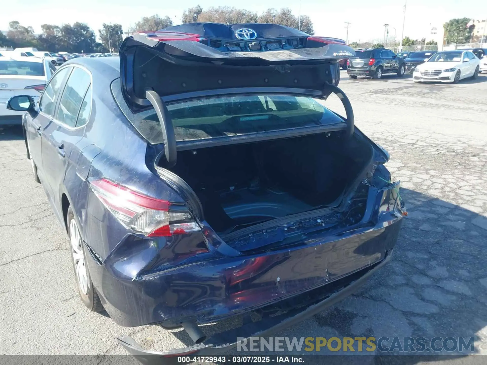 6 fotografías del automóvil dañado 4T1C31AK7NU042879 TOYOTA CAMRY 2022