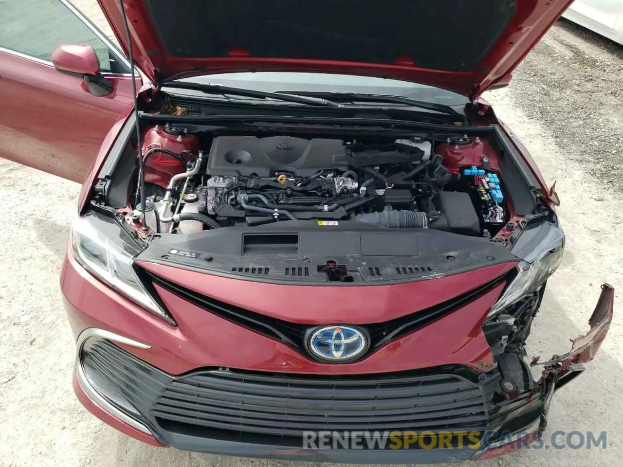 7 fotografías del automóvil dañado 4T1C31AK7NU572236 TOYOTA CAMRY 2022