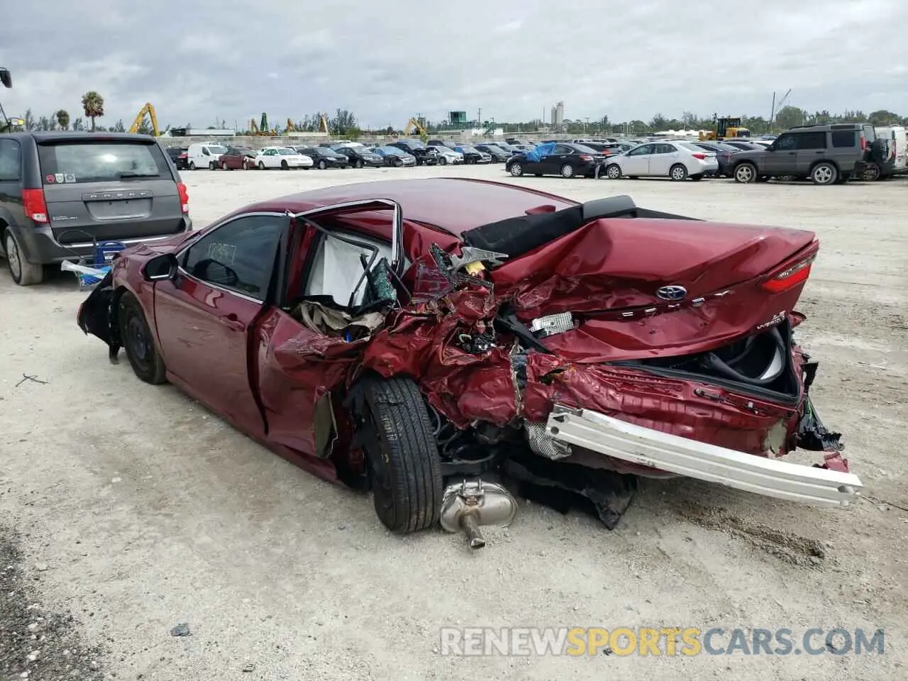 9 fotografías del automóvil dañado 4T1C31AK7NU572236 TOYOTA CAMRY 2022