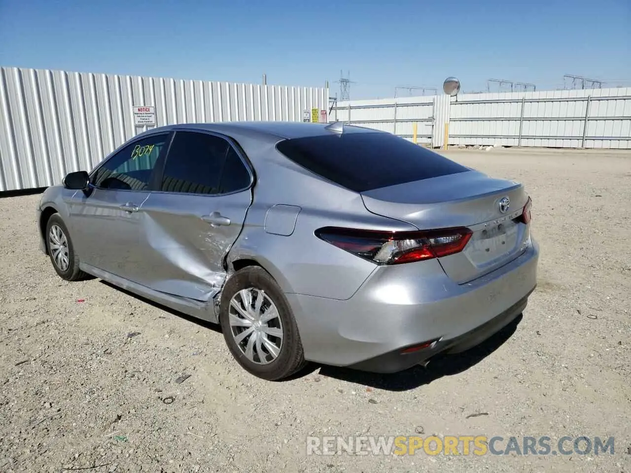 3 fotografías del automóvil dañado 4T1C31AK7NU598142 TOYOTA CAMRY 2022