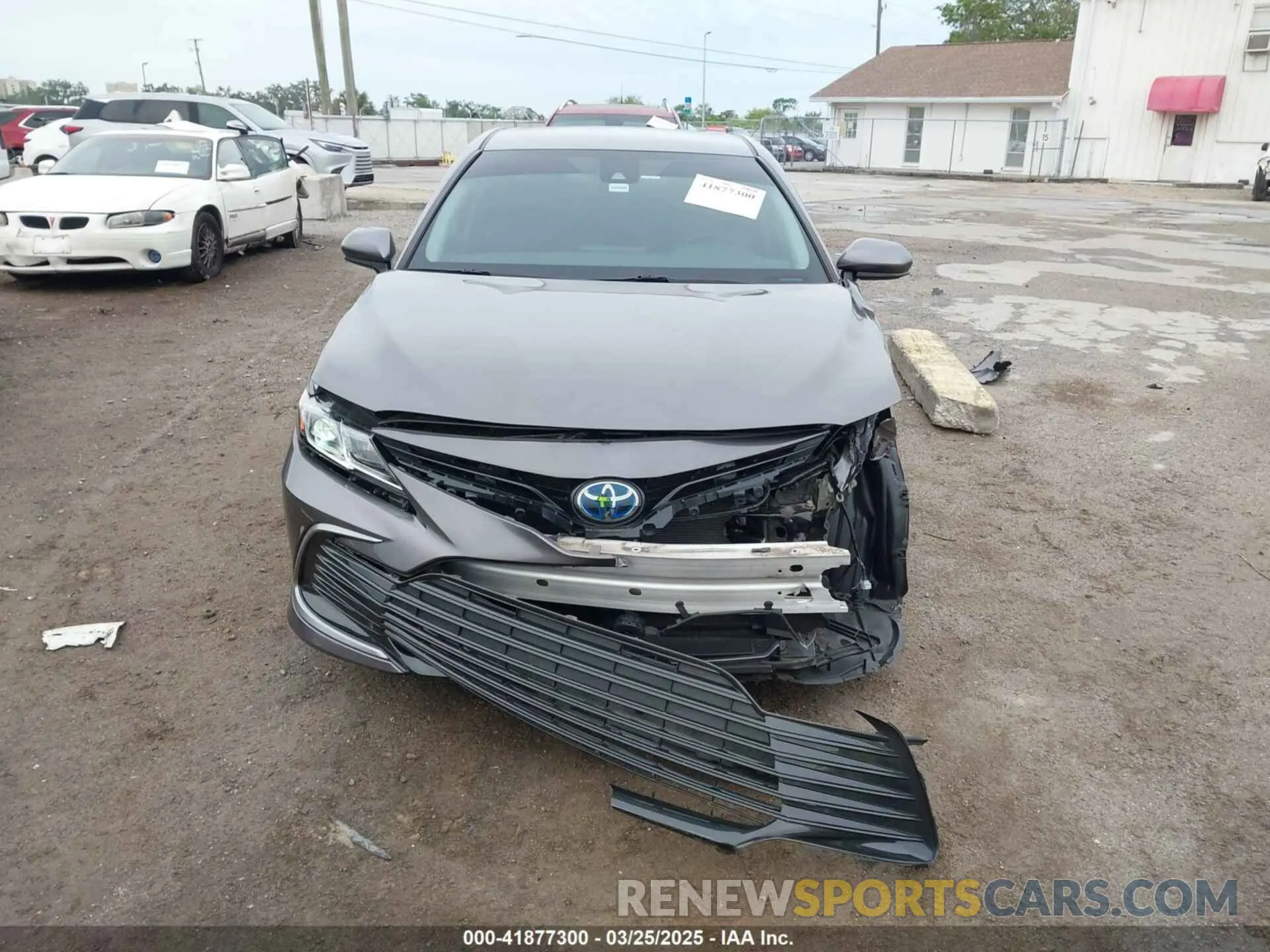 12 fotografías del automóvil dañado 4T1C31AK8NU577171 TOYOTA CAMRY 2022