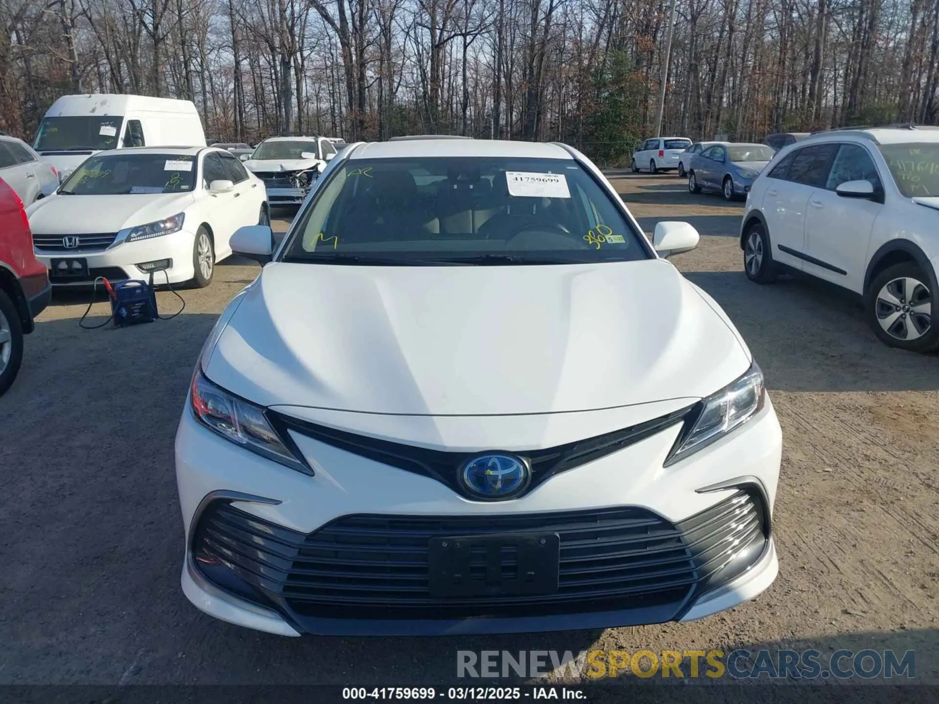 12 fotografías del automóvil dañado 4T1C31AK8NU589613 TOYOTA CAMRY 2022
