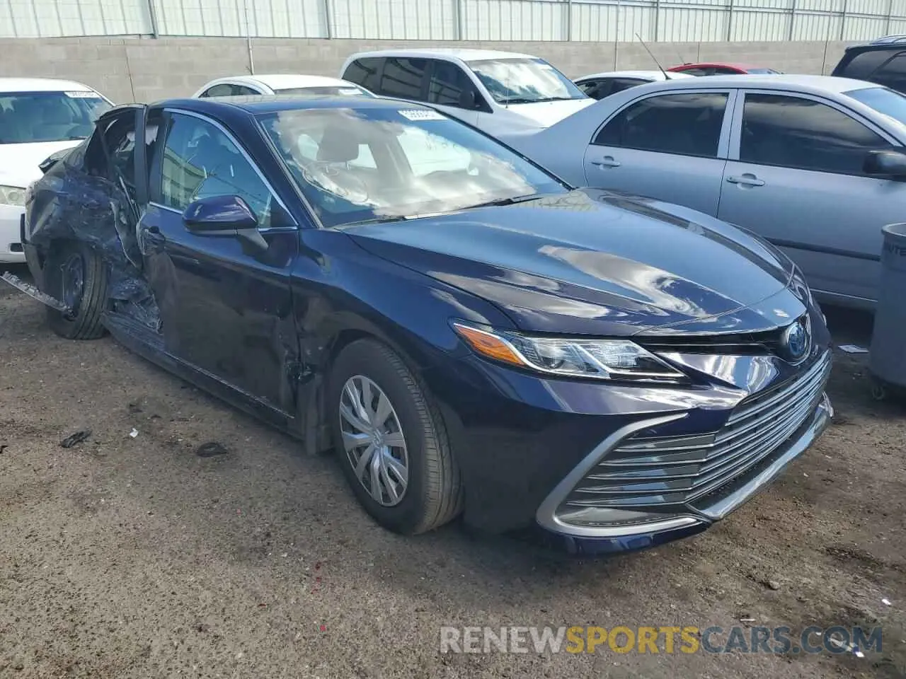 1 fotografías del automóvil dañado 4T1C31AK9NU040602 TOYOTA CAMRY 2022