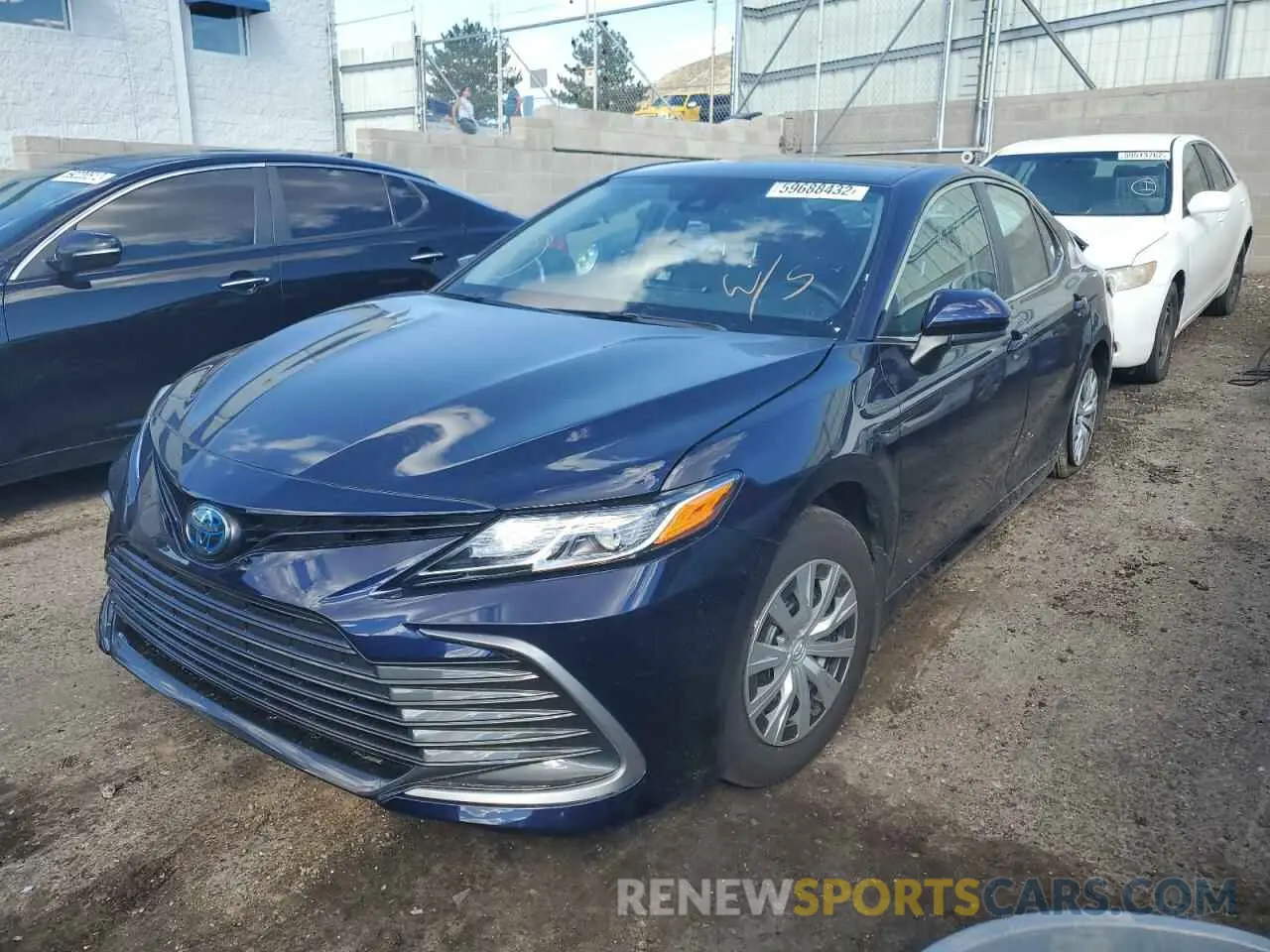 2 fotografías del automóvil dañado 4T1C31AK9NU040602 TOYOTA CAMRY 2022