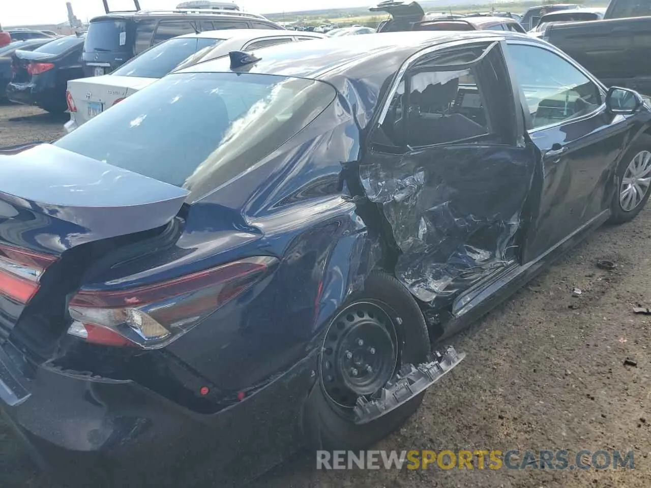 9 fotografías del automóvil dañado 4T1C31AK9NU040602 TOYOTA CAMRY 2022