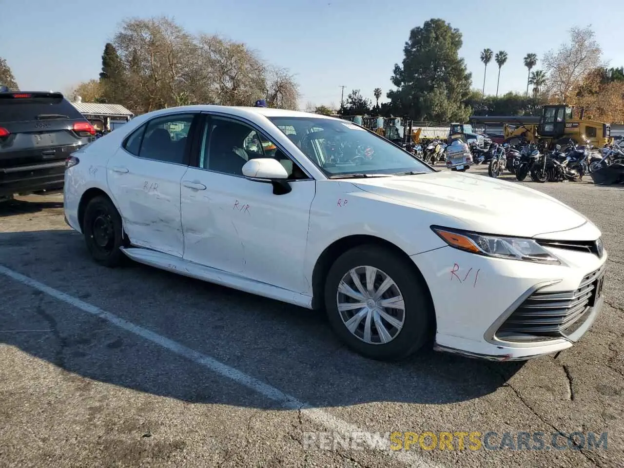 4 fotografías del automóvil dañado 4T1C31AK9NU570178 TOYOTA CAMRY 2022
