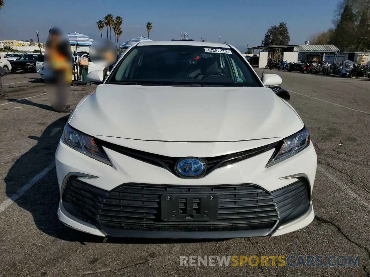 5 fotografías del automóvil dañado 4T1C31AK9NU570178 TOYOTA CAMRY 2022