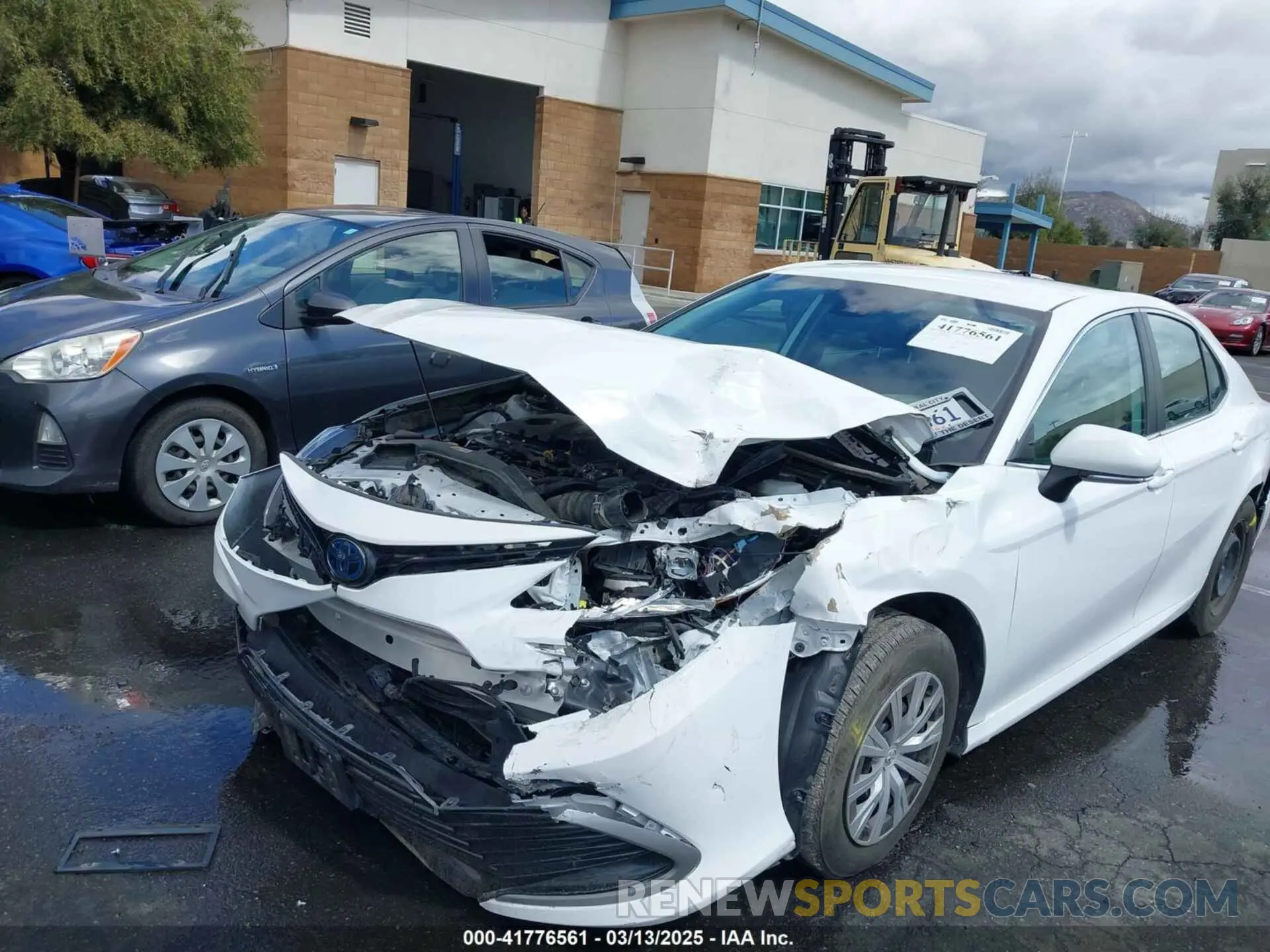 6 fotografías del automóvil dañado 4T1C31AK9NU576935 TOYOTA CAMRY 2022