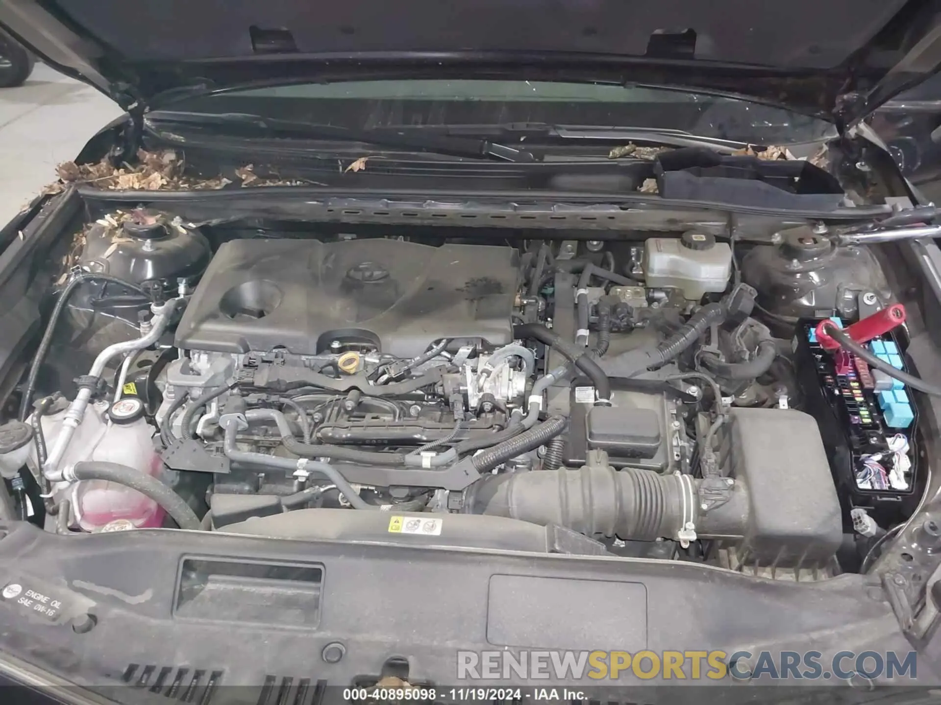 10 fotografías del automóvil dañado 4T1C31AK9NU582279 TOYOTA CAMRY 2022
