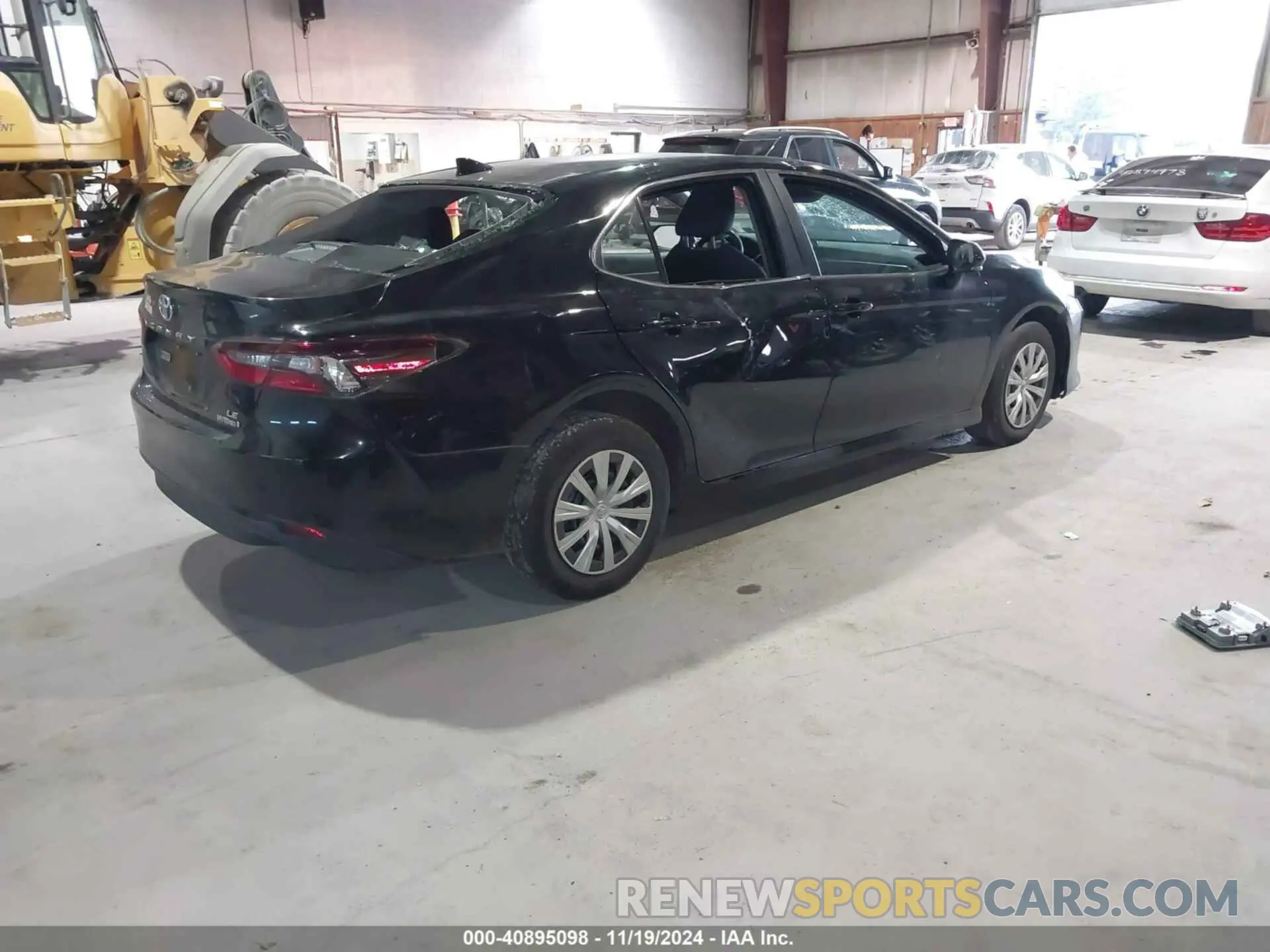 4 fotografías del automóvil dañado 4T1C31AK9NU582279 TOYOTA CAMRY 2022