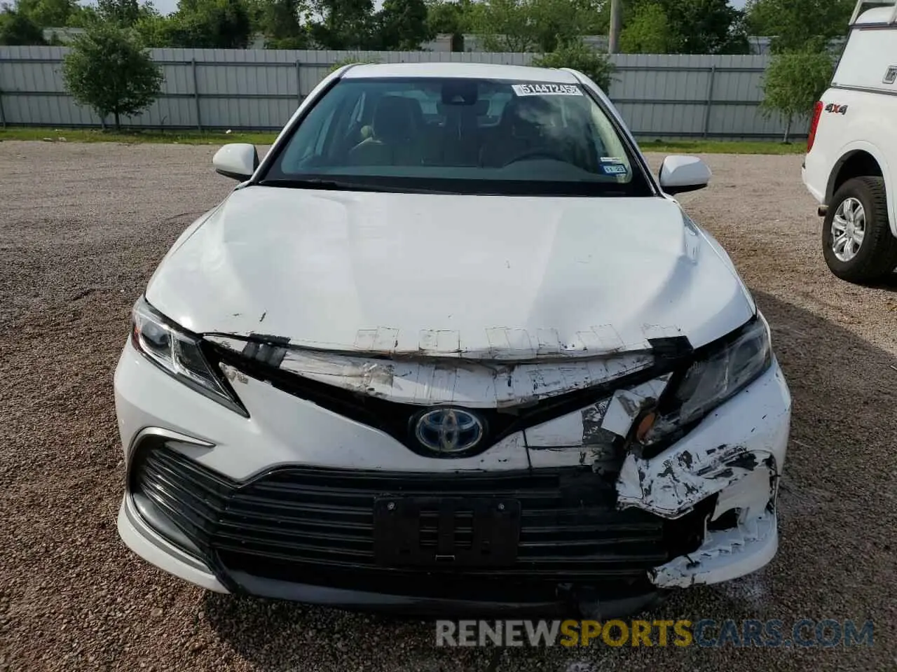 5 fotografías del automóvil dañado 4T1C31AKXNU578502 TOYOTA CAMRY 2022