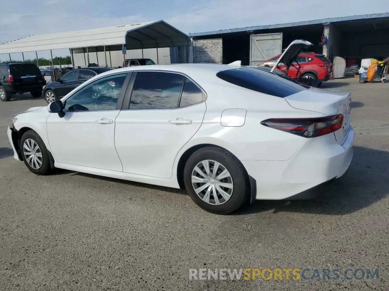 2 fotografías del automóvil dañado 4T1C31AKXNU595736 TOYOTA CAMRY 2022