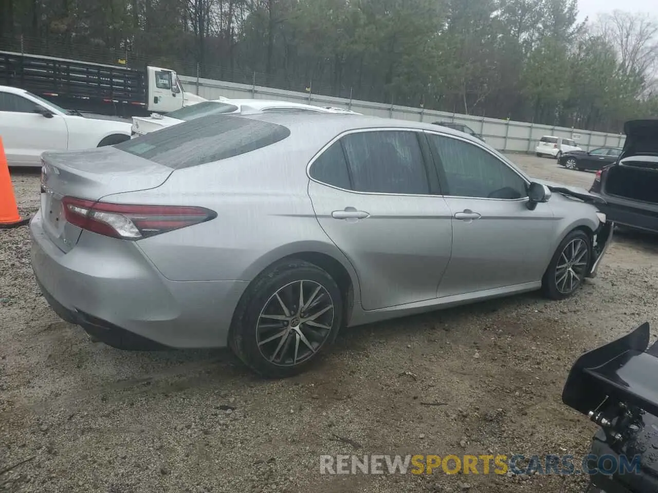 3 fotografías del automóvil dañado 4T1F11AK5NU028742 TOYOTA CAMRY 2022