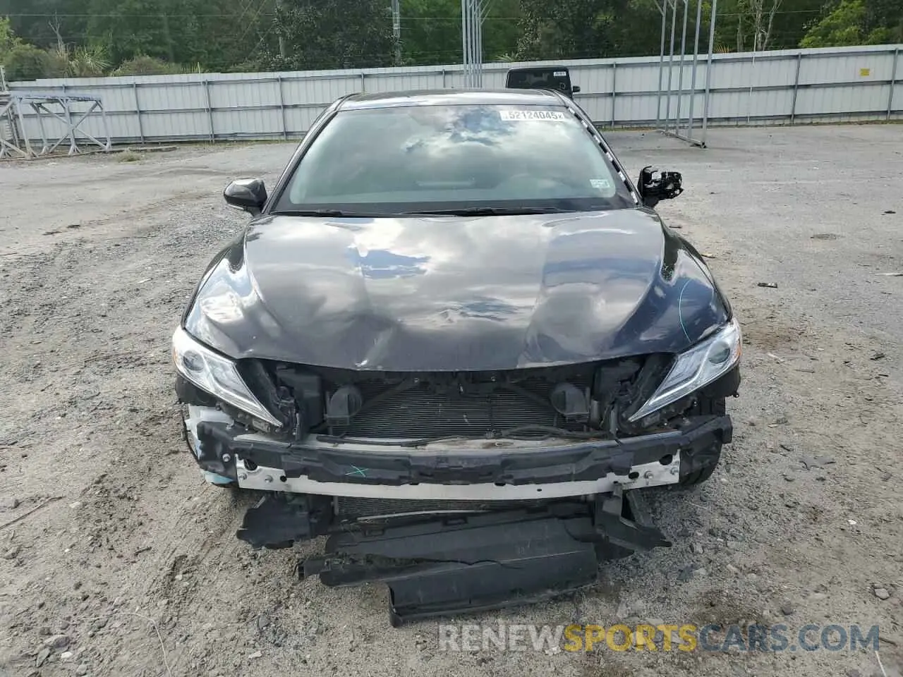 5 fotografías del automóvil dañado 4T1F11AK5NU035805 TOYOTA CAMRY 2022