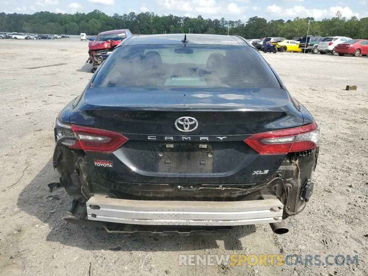 6 fotografías del automóvil dañado 4T1F11AK5NU035805 TOYOTA CAMRY 2022