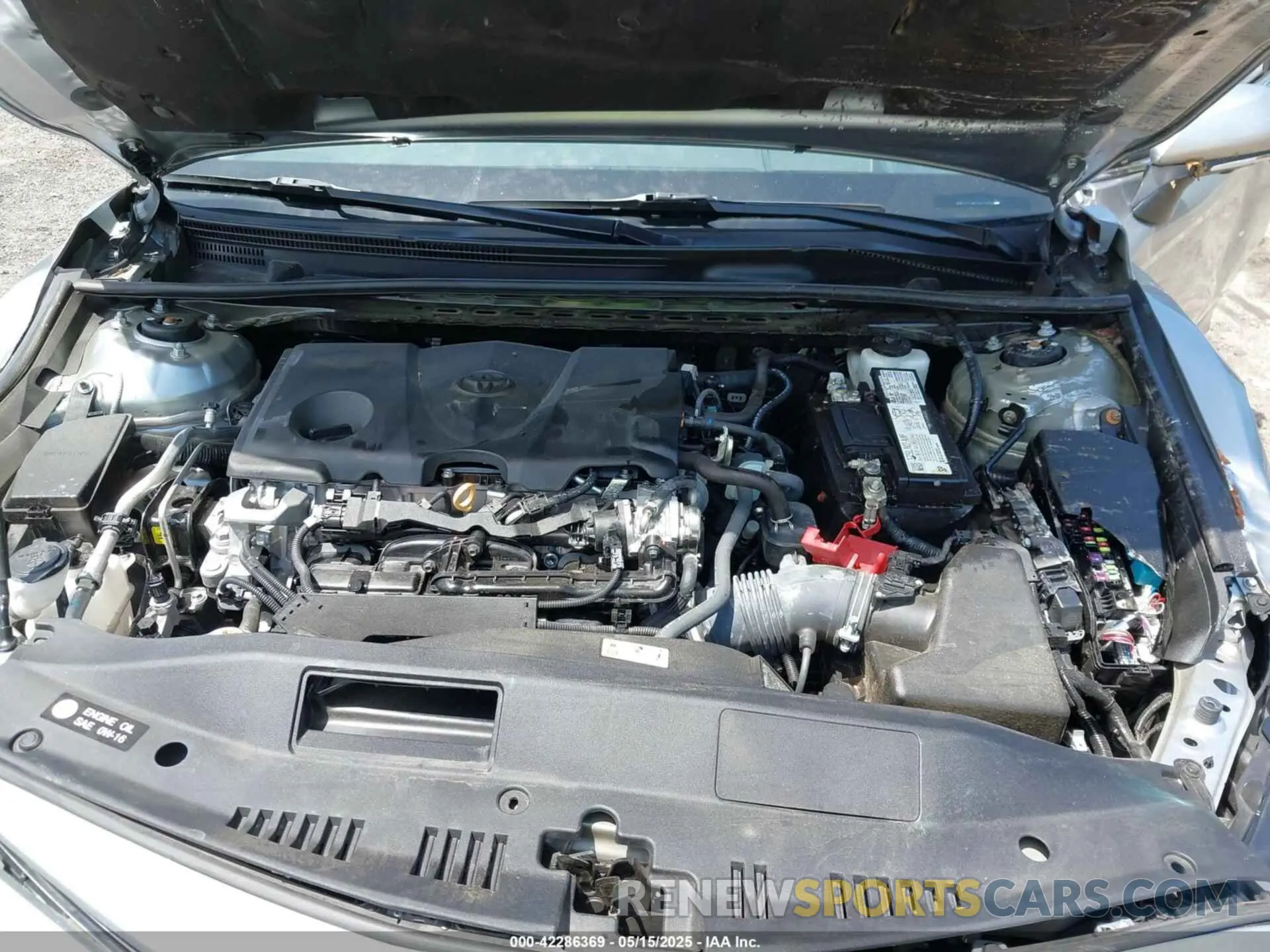 10 fotografías del automóvil dañado 4T1F11AK7NU712529 TOYOTA CAMRY 2022