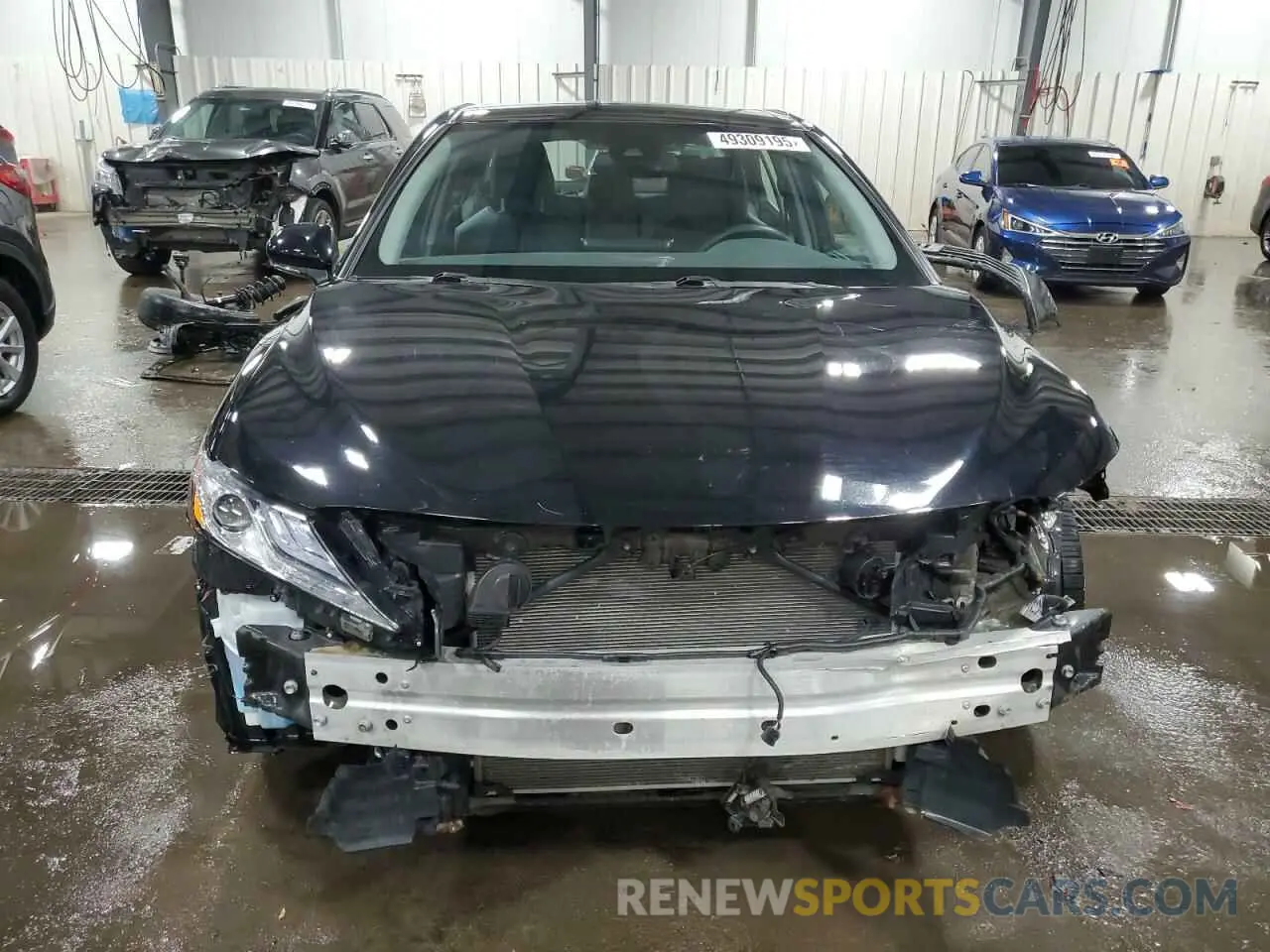 5 fotografías del automóvil dañado 4T1F11AK8NU064392 TOYOTA CAMRY 2022