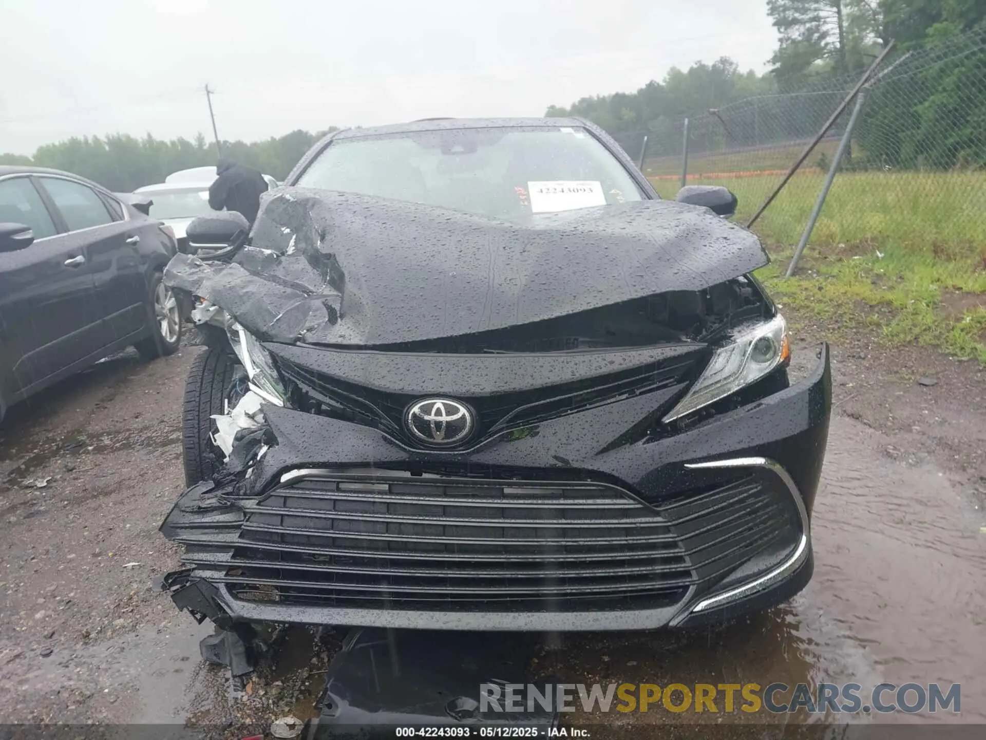 11 fotografías del automóvil dañado 4T1F11AK8NU076638 TOYOTA CAMRY 2022